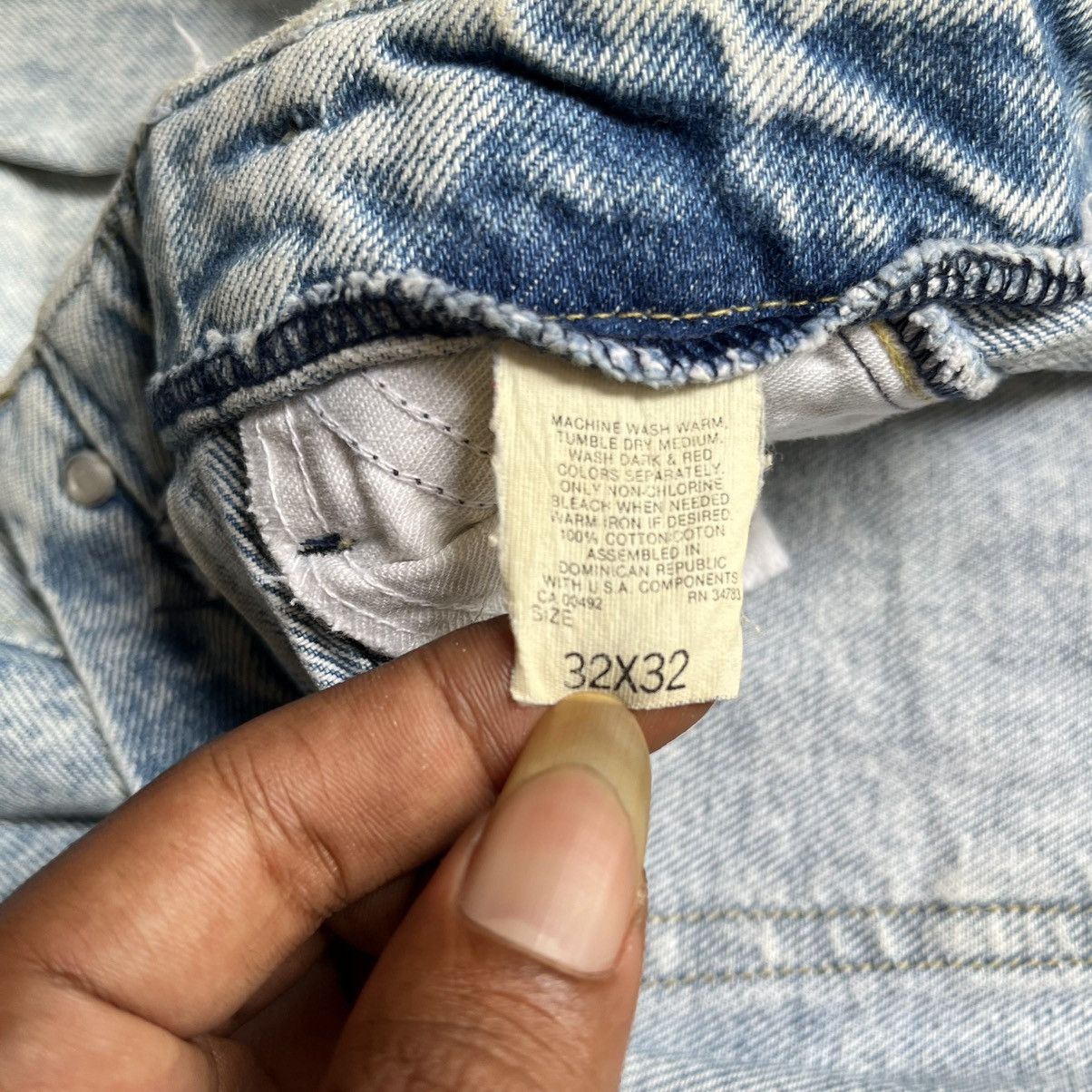 Lee × Levi's × Vintage 90s Vintage Lee Baggy Pants Size US 32 / EU 48 - 7 Thumbnail
