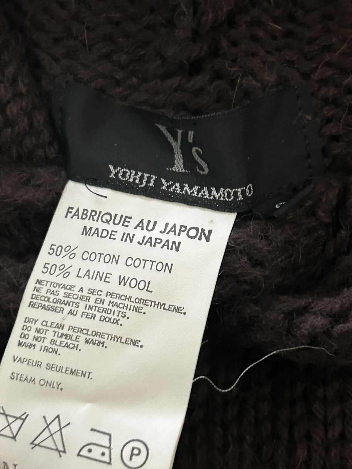Yohji Yamamoto AW2005 Yohji Yamamoto Y's knit hoodie Size US M / EU 48-50 / 2 - 8 Thumbnail