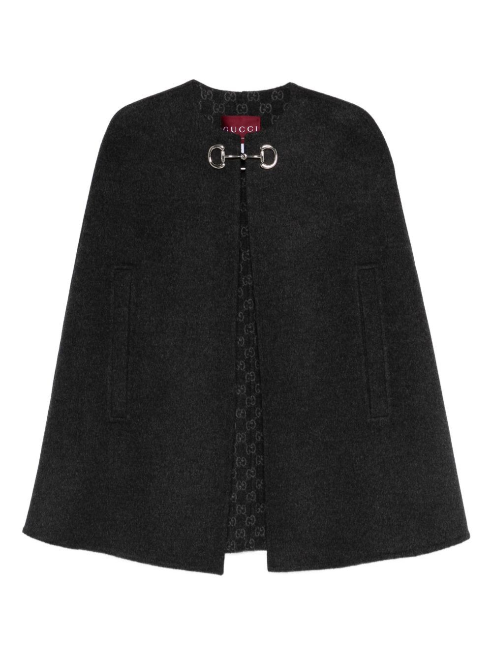 Gucci WOOL AND SILK CAPE Size M / US 6-8 / IT 42-44 - 1 Thumbnail