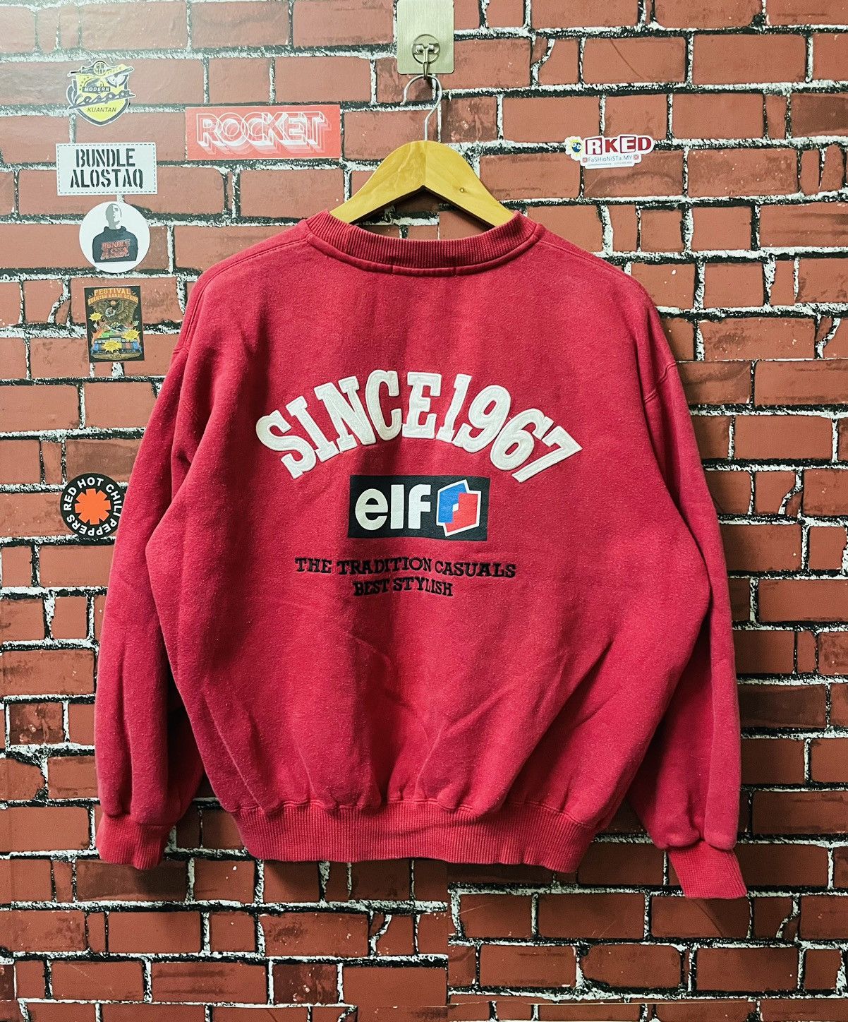 ICON Motorsports VINTAGE ELF MOTORSPORTS RACING SWEASHIRTS 90s Size US M / EU 48-50 / 2 - 1 Thumbnail