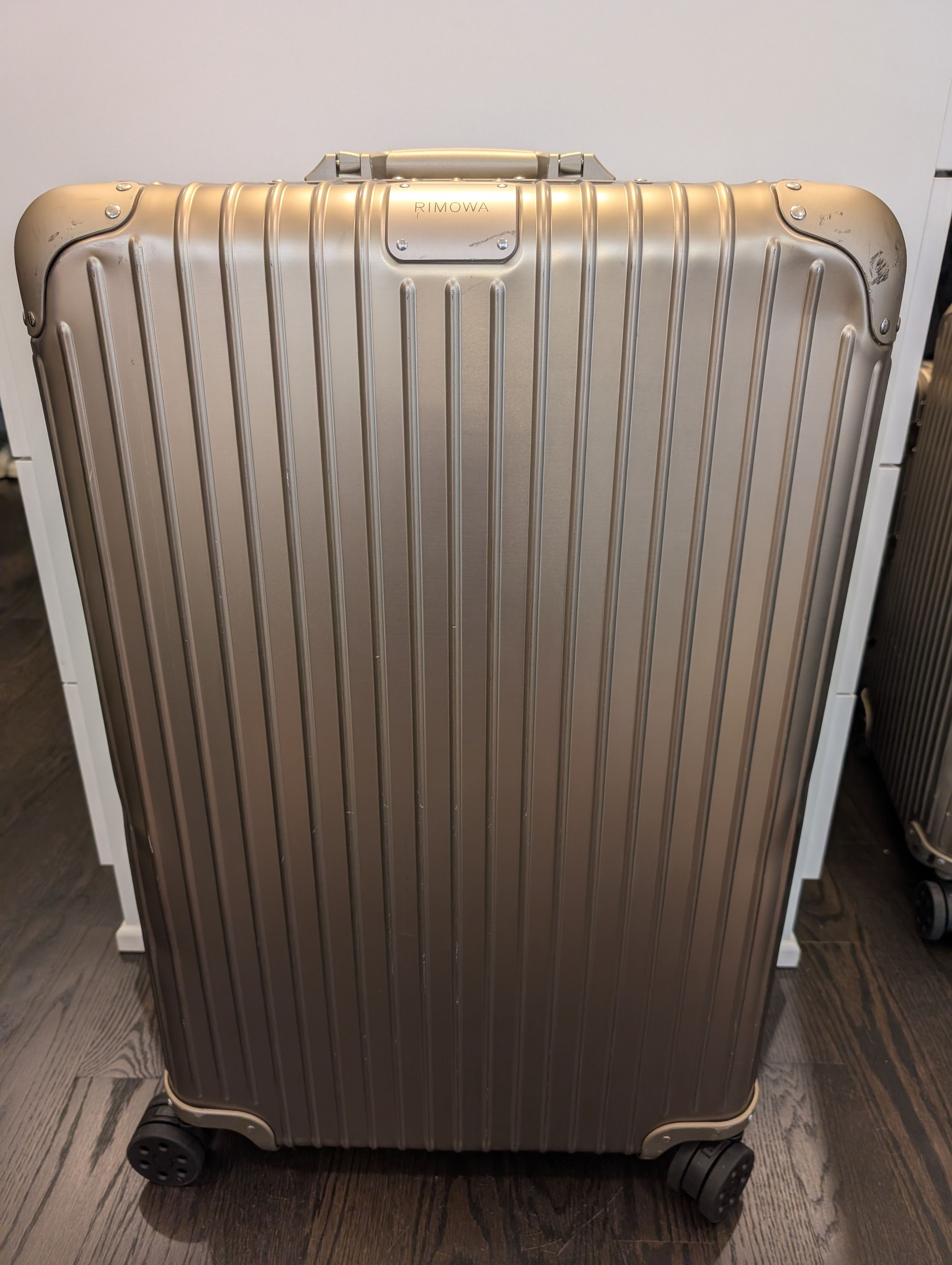 Rimowa Rimowa Original Check-In L (Titanium) Size ONE SIZE - 1 Thumbnail
