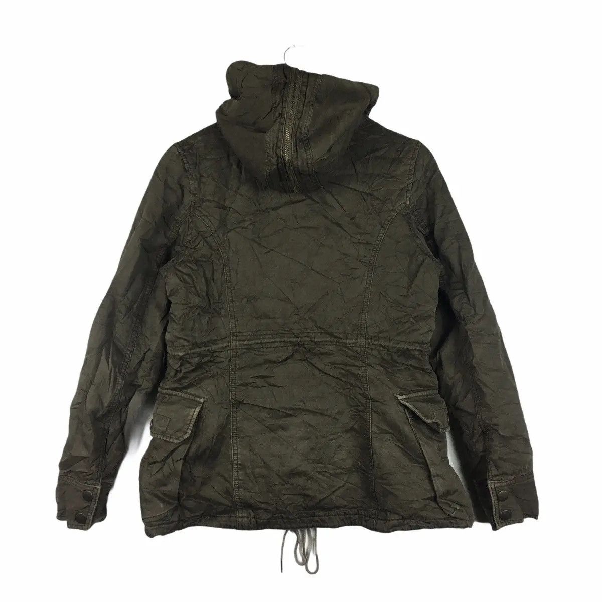 Avirex Vtg AVIREX USA Military Parka Trench Coat Hoodie Jacket Size S / US 4 / IT 40 - 5 Thumbnail