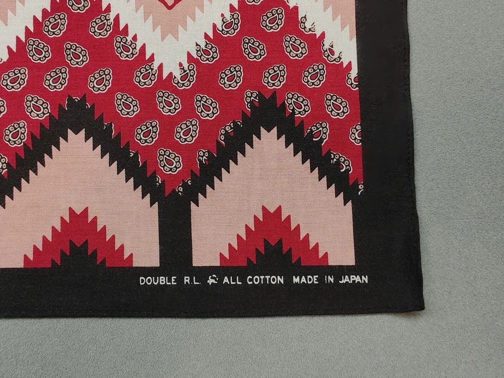 RRL Ralph Lauren PRINT BANDANNA Size ONE SIZE - 7 Thumbnail