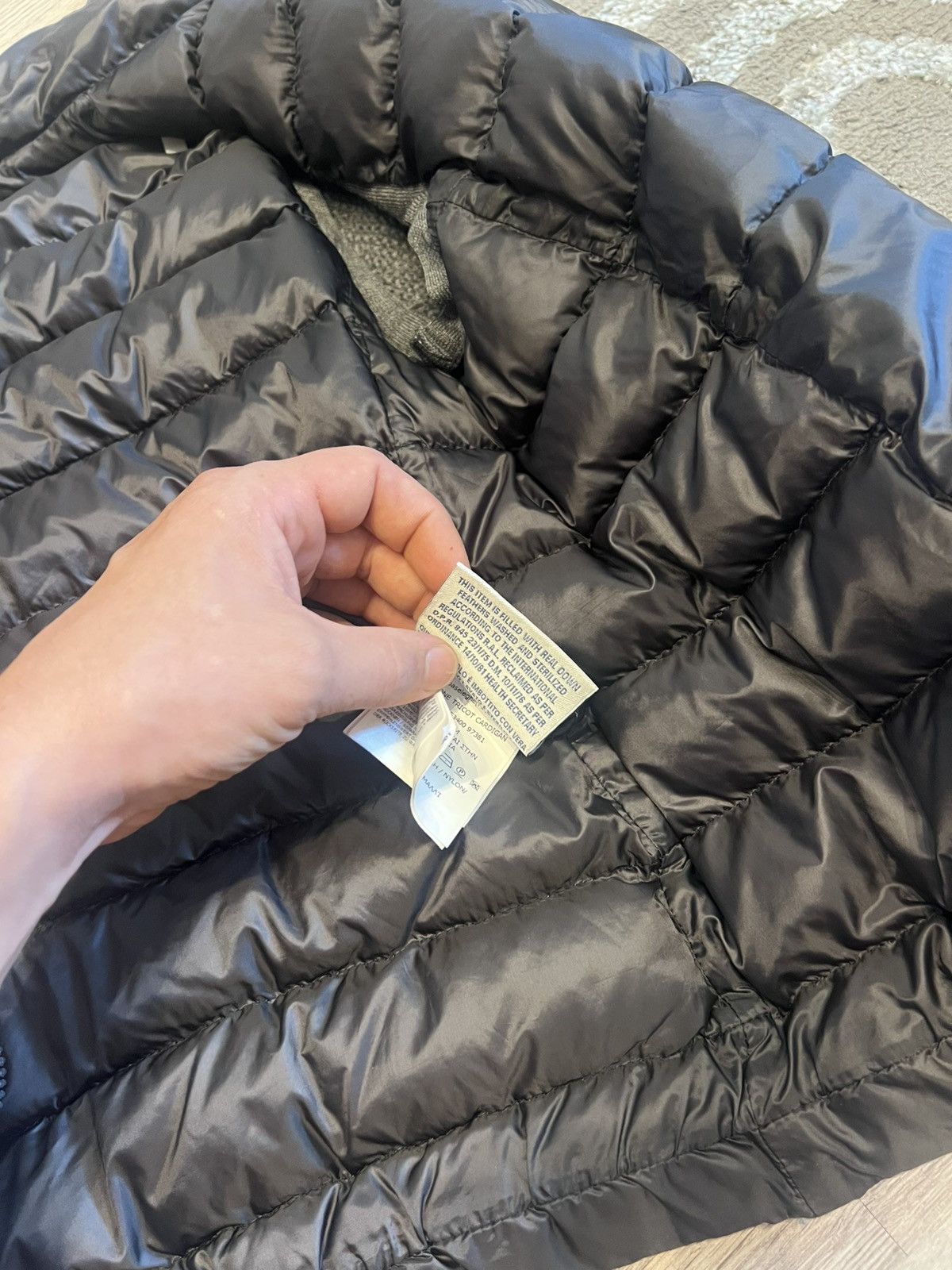 Moncler Moncler Down Knit Hybrid Jacket - Size M Size M / US 6-8 / IT 42-44 - 11 Thumbnail