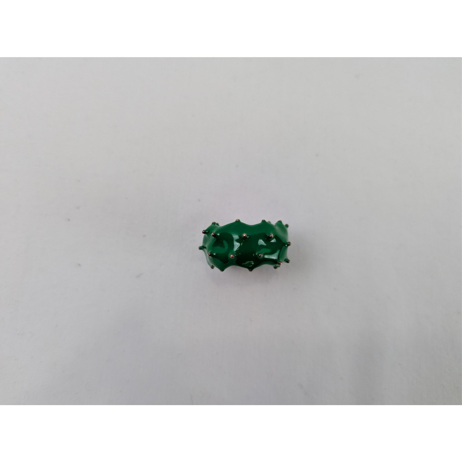 Bottega Veneta o1rshd1 Size: 21 / Gold F St Silver / Enamel Ring Parakeet Size ONE SIZE - 4 Thumbnail