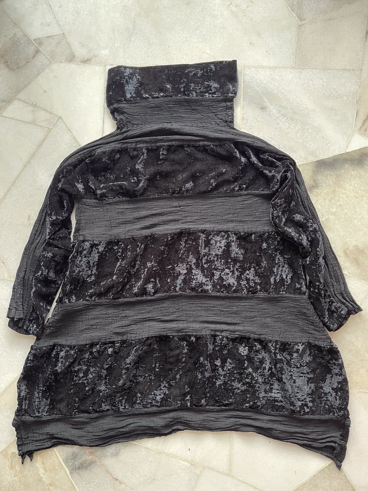 Issey Miyake × Pleats Please Issey Miyake 2000s SAMPLE Issey Miyake Pleats Blouse Size M / US 6-8 / IT 42-44 - 14 Thumbnail