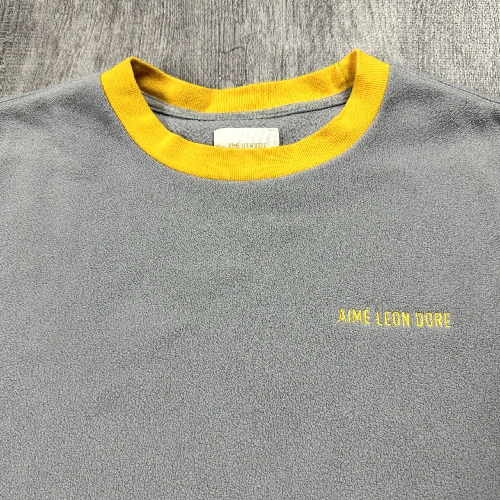 Aime Leon Dore AIME LEON DORE COLORBLOCK PULLOVER SWEATER MENS LARGE L EMBROIDERED FLEECE STREETWEAR Size US L / EU 52-54 / 3 - 2 Thumbnail