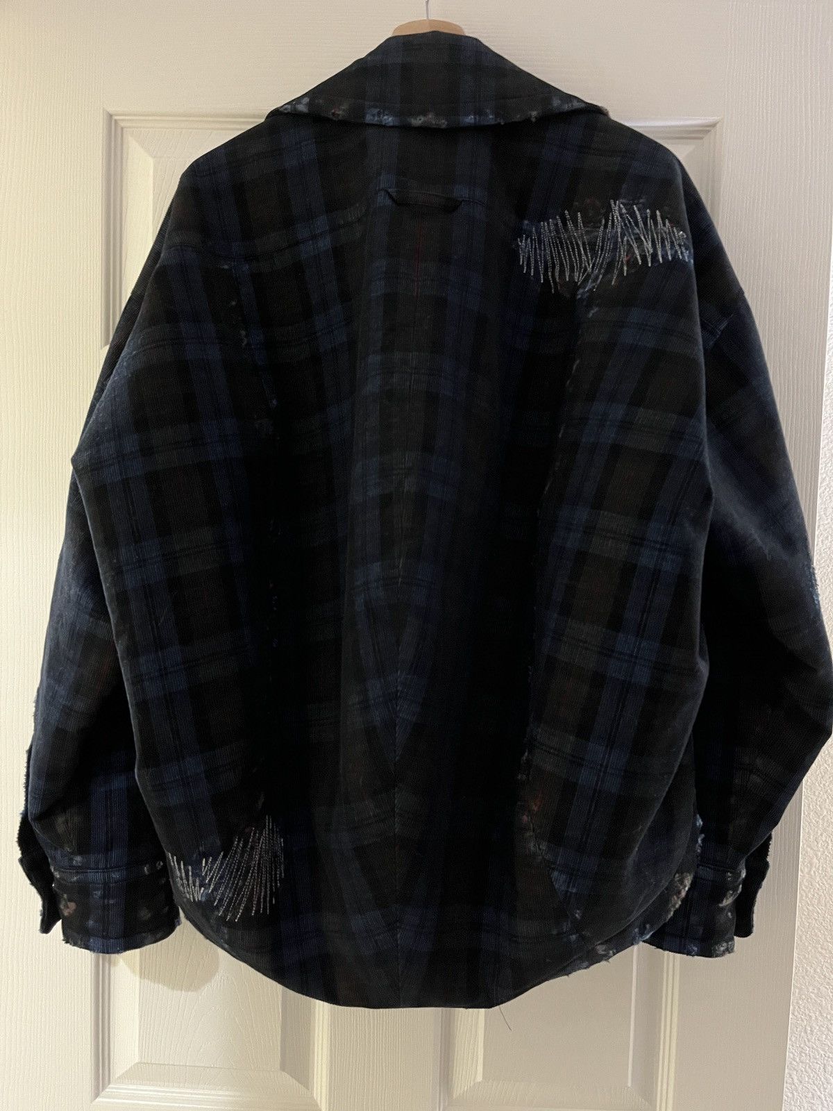 CMMAWEAR Cmmawear C Curl Flannel Padded Jacket | Grailed