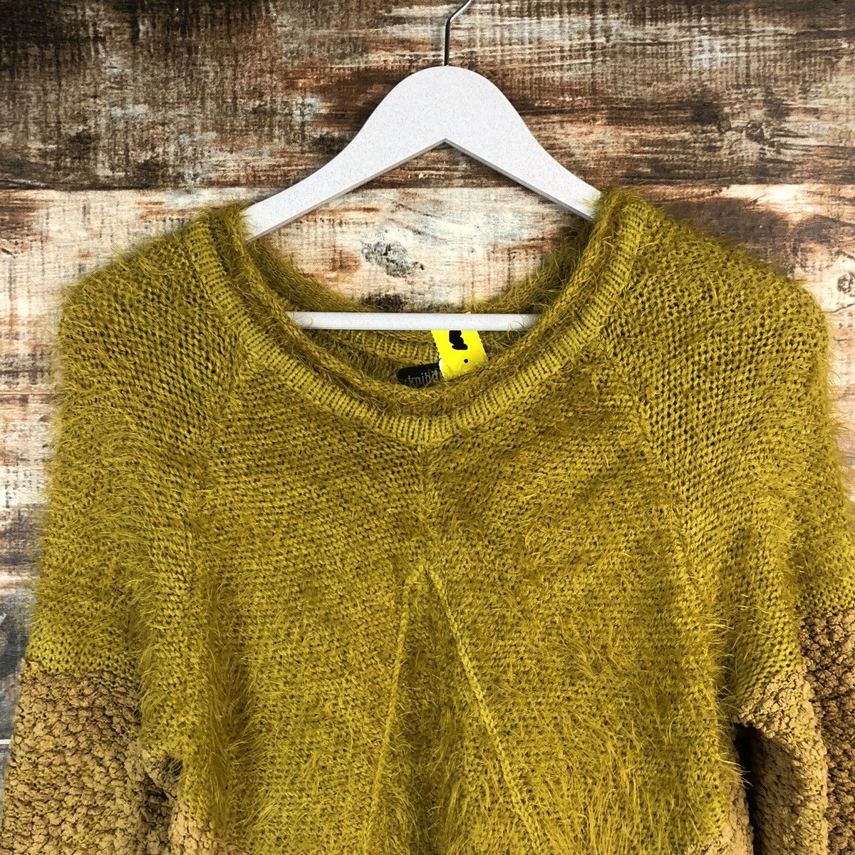 Homespun Knitwear × Japanese Brand DLL Koibito Misaki Green Knitwear vintage #C026 Size M / US 6-8 / IT 42-44 - 4 Thumbnail