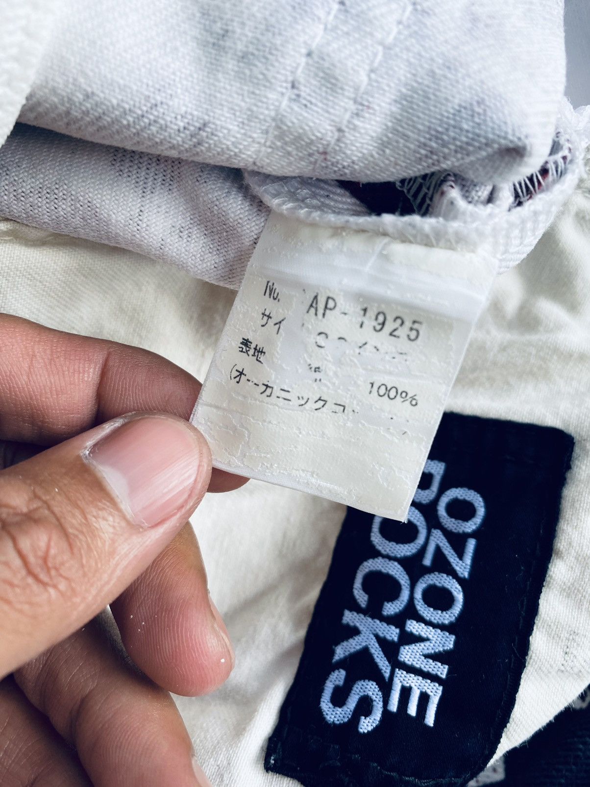 Japanese Brand Vintage 90s Ozone Rocks Painter Denim Pants Size US 32 / EU 48 - 10 Thumbnail