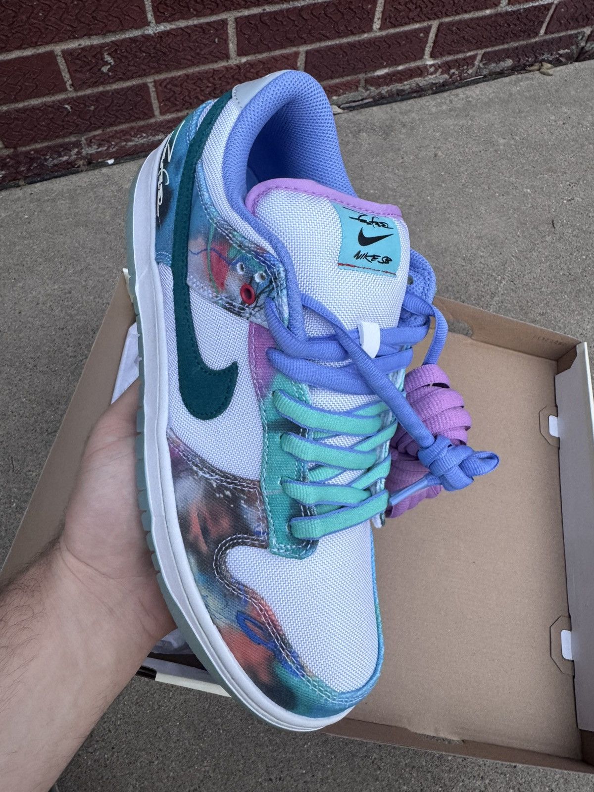 Nike Dunk low “ futura “ Size US 10 / EU 43 - 8 Thumbnail