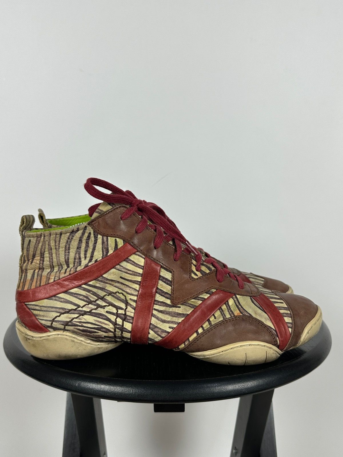 00s Vintage Marithé François Girbaud High Top Sneakers