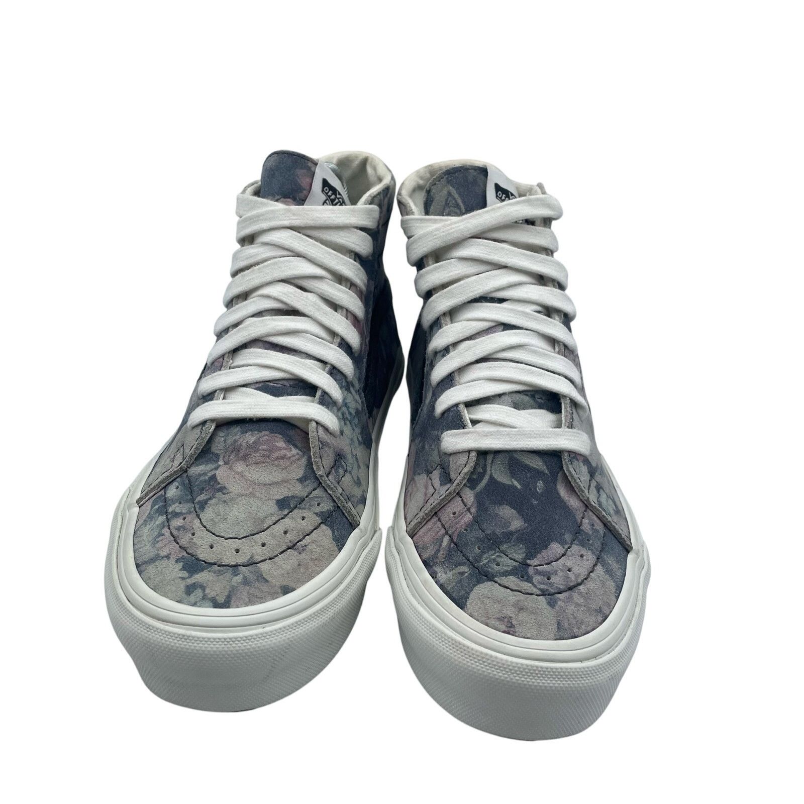 Vans VANS Sk8 Floral Hi Purple Shoes Canvas Lace Up Womens 6.5 Size US 6.5 / IT 36.5 - 4 Thumbnail