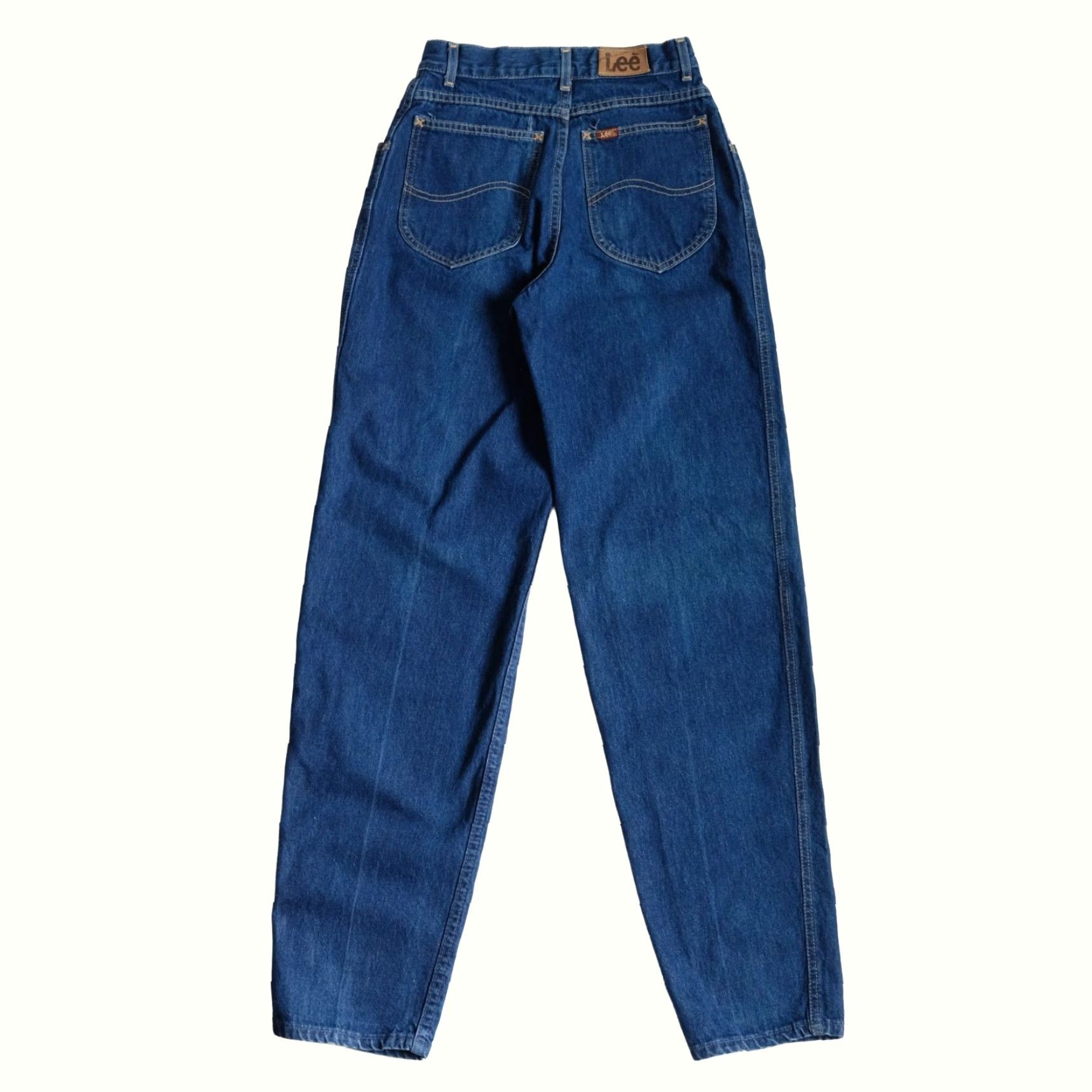 Levi's VINTAGE Levi's Strauss PLEATED Dark Denim UNION USA MADE Jeans Pants SZ 7 Womens Size 28" / US 6 / IT 42 - 3 Thumbnail