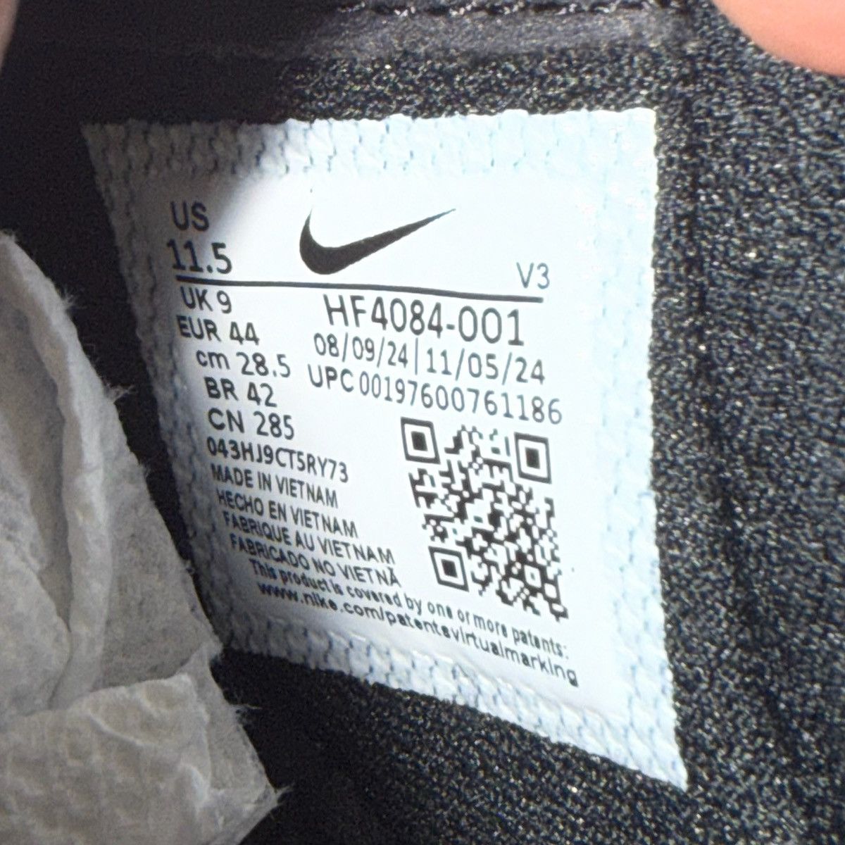 A Ma Maniere × Nike Size 11.5W (10M) - A Ma Maniere x Nike Air Force 1 Low Black Size US 11.5 / IT 41.5 - 6 Thumbnail