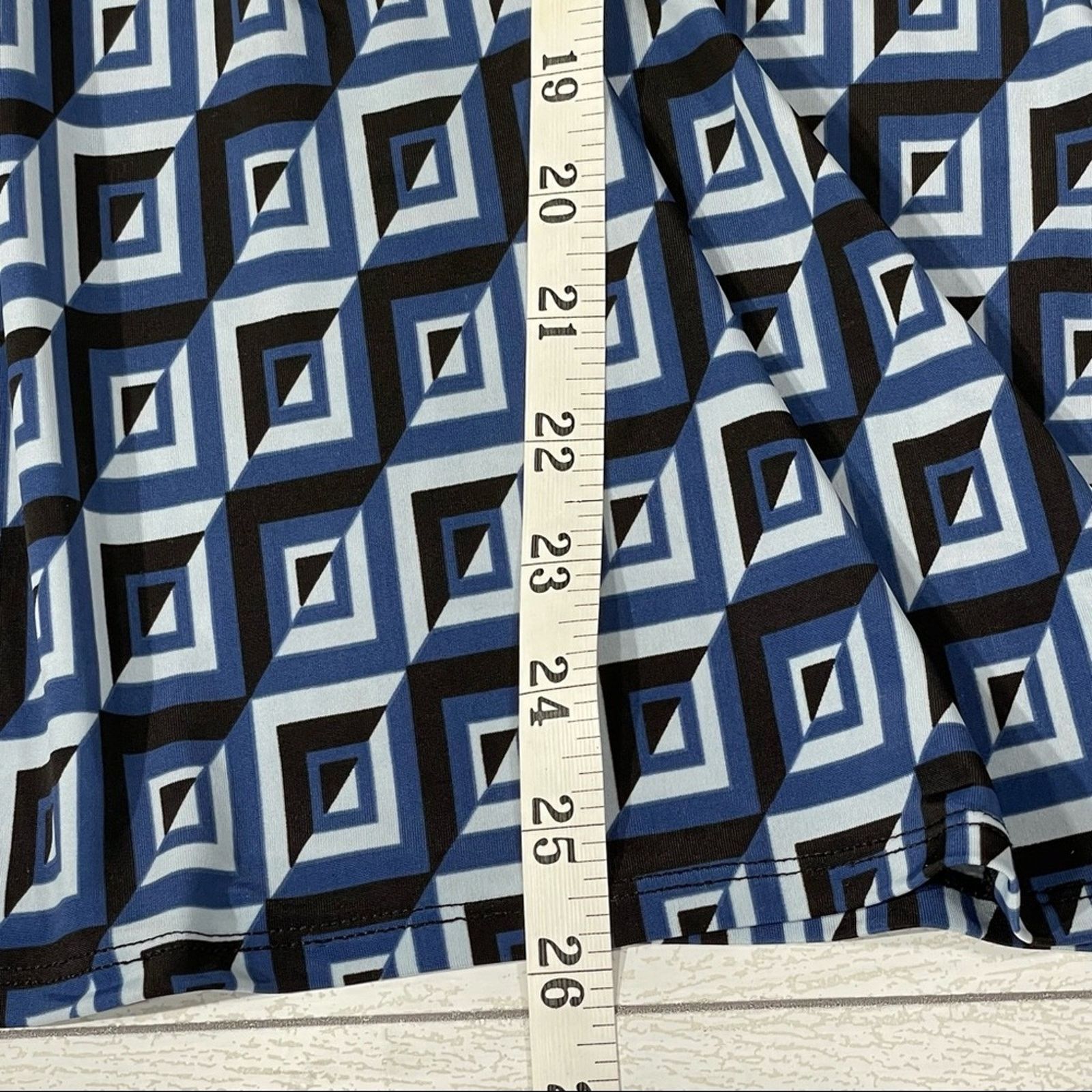 Other JW Blue Abstract Print Shirt Stylish & Unique Design Size XL Size XL / US 12-14 / IT 48-50 - 3 Thumbnail