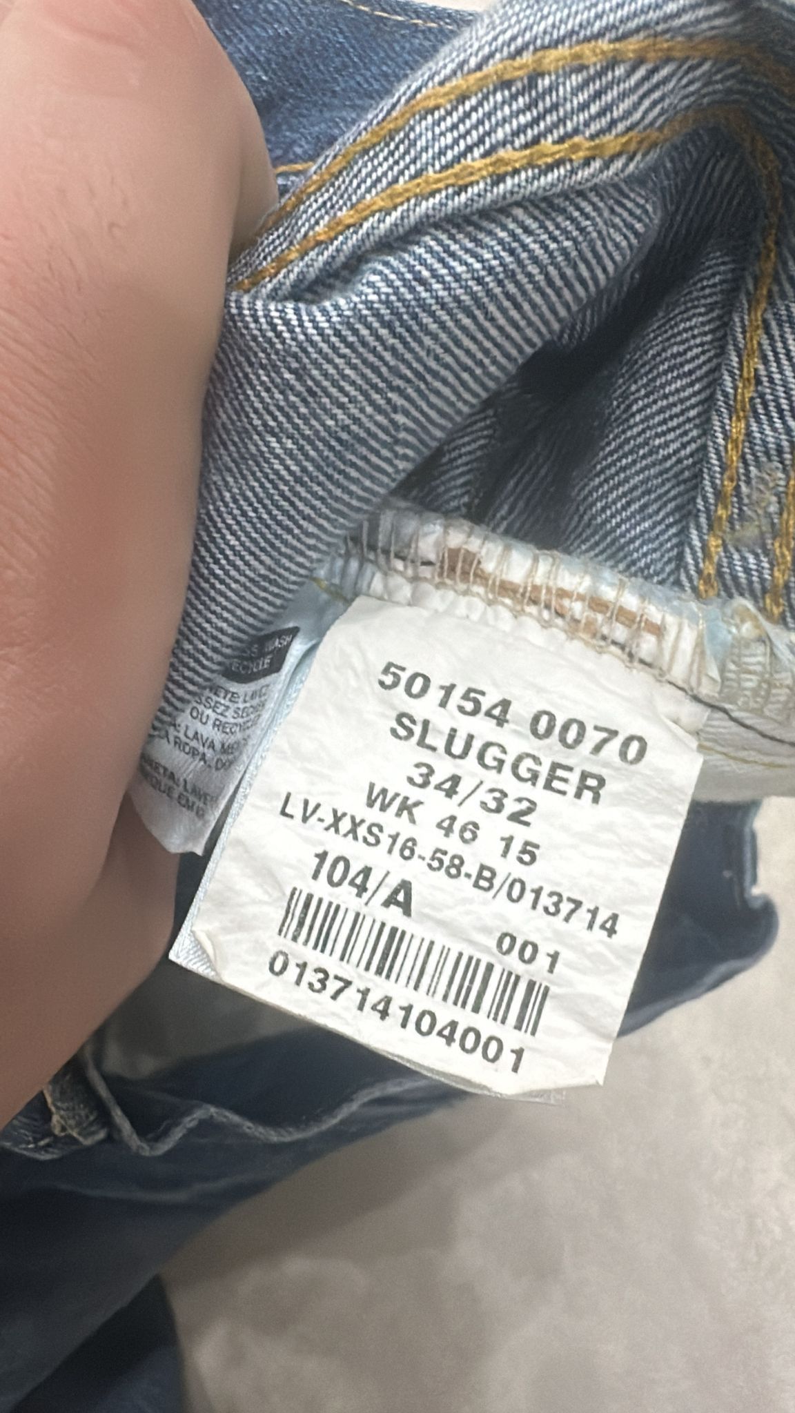 Levi's Vintage Clothing LVC Levi's Vintage Clothing 1954 501XX BigE Selvedge Jeans Size US 34 / EU 50 - 8 Thumbnail