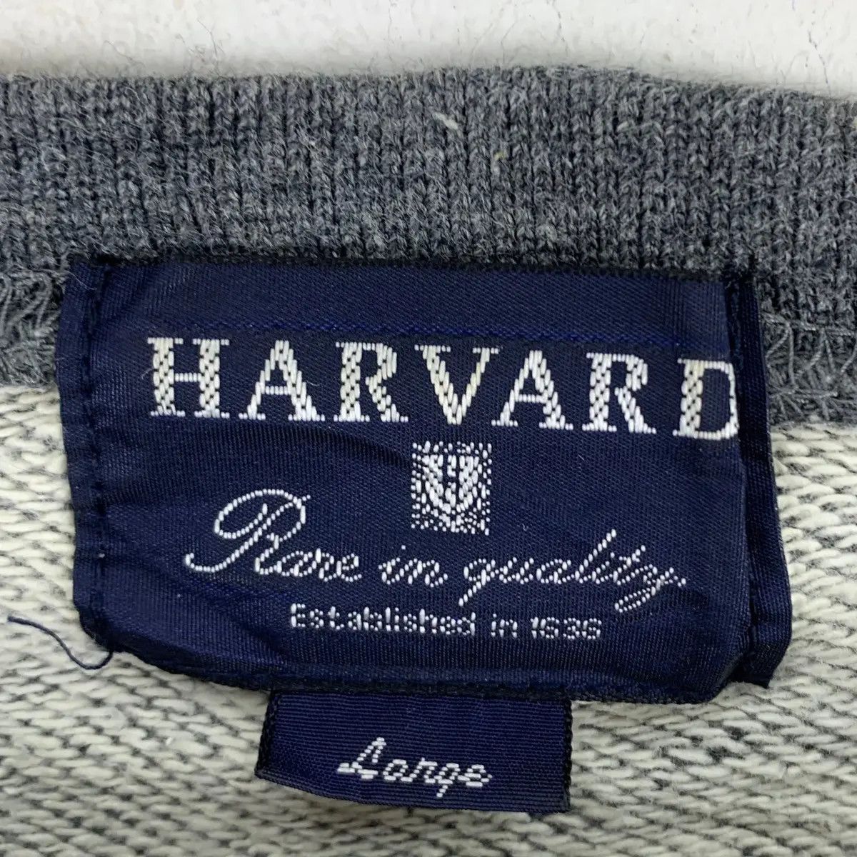 Vintage Vintage HARVARD UNIVERSITY VERITAS Sweatshirt Sweater Size L / US 10 / IT 46 - 6 Thumbnail