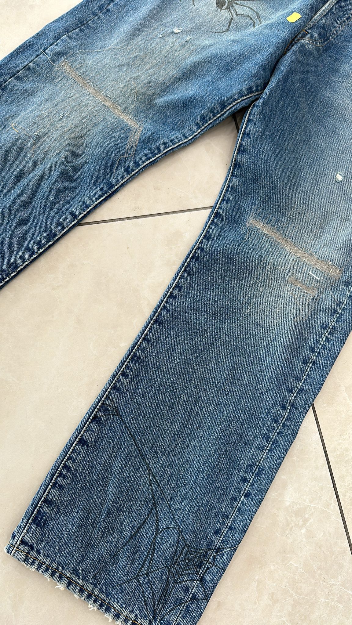 Levi's Vintage Clothing LVC Levi's Vintage Clothing 1984 501XX Tangled Web Jeans Size US 32 / EU 48 - 7 Thumbnail