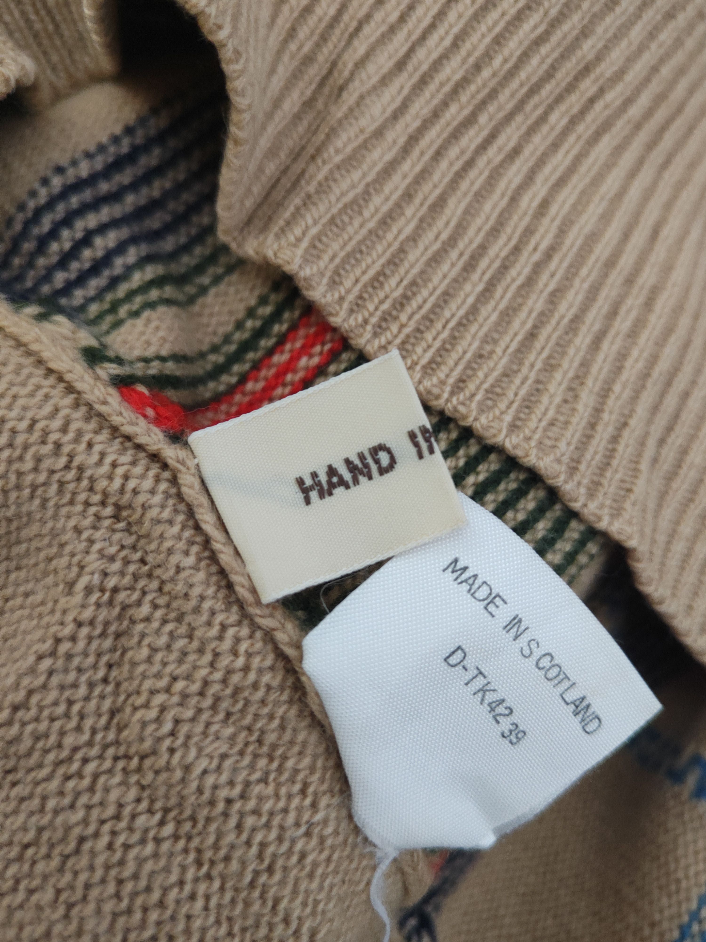 Barrie × Homespun Knitwear × Vintage Barrie for Maruman Brown Knitwear Sweatshirts #W1082 Size L / US 10 / IT 46 - 13 Thumbnail