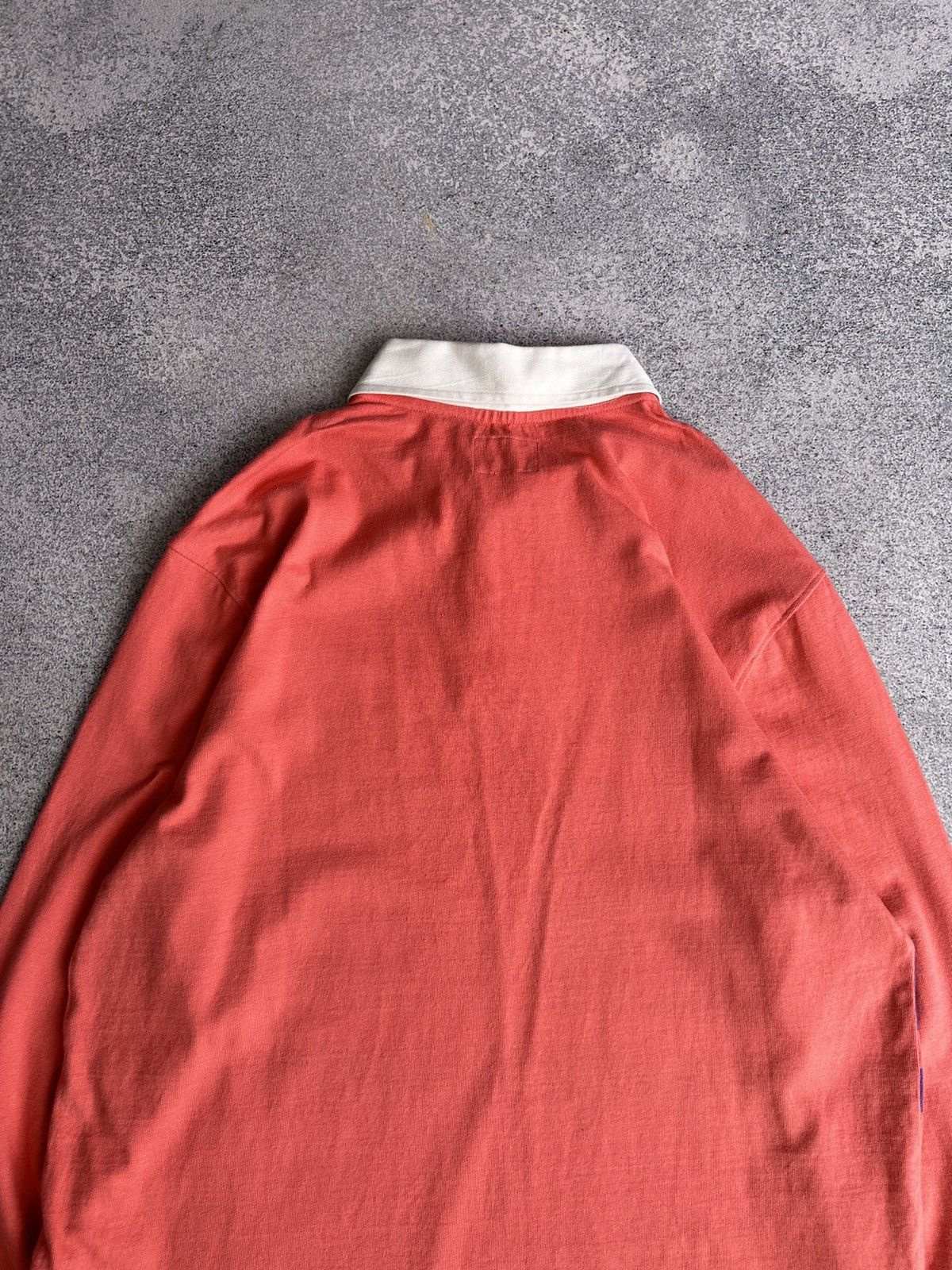 Japanese Brand × Stussy × Vintage Vintage Stussy Y2K Pink Long Sleeve Sweatshirt Size US L / EU 52-54 / 3 - 10 Thumbnail