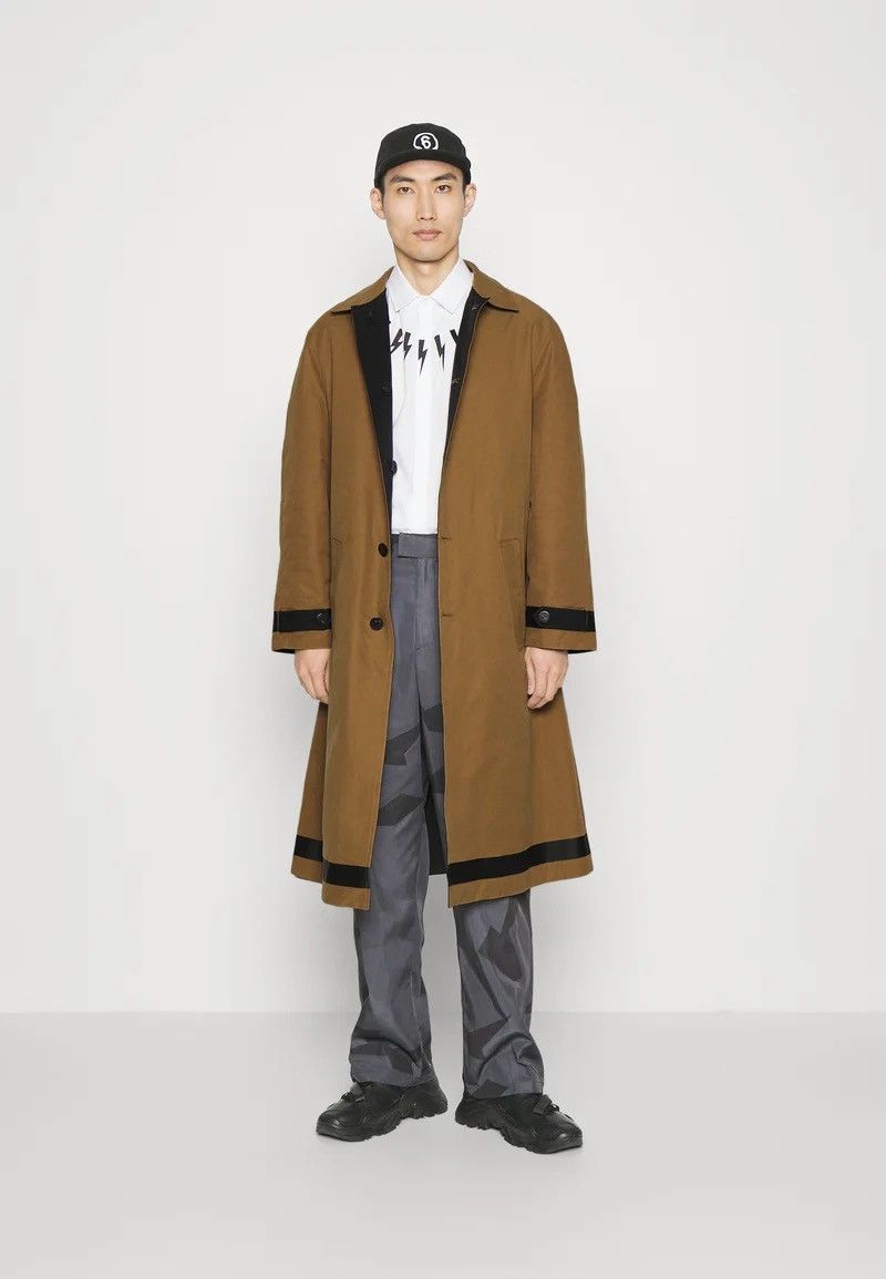 Neil Barrett !DS! AW23 Neil Barrett Minimalist Reversible Trench Coat Size US M / EU 48-50 / 2 - 4 Thumbnail