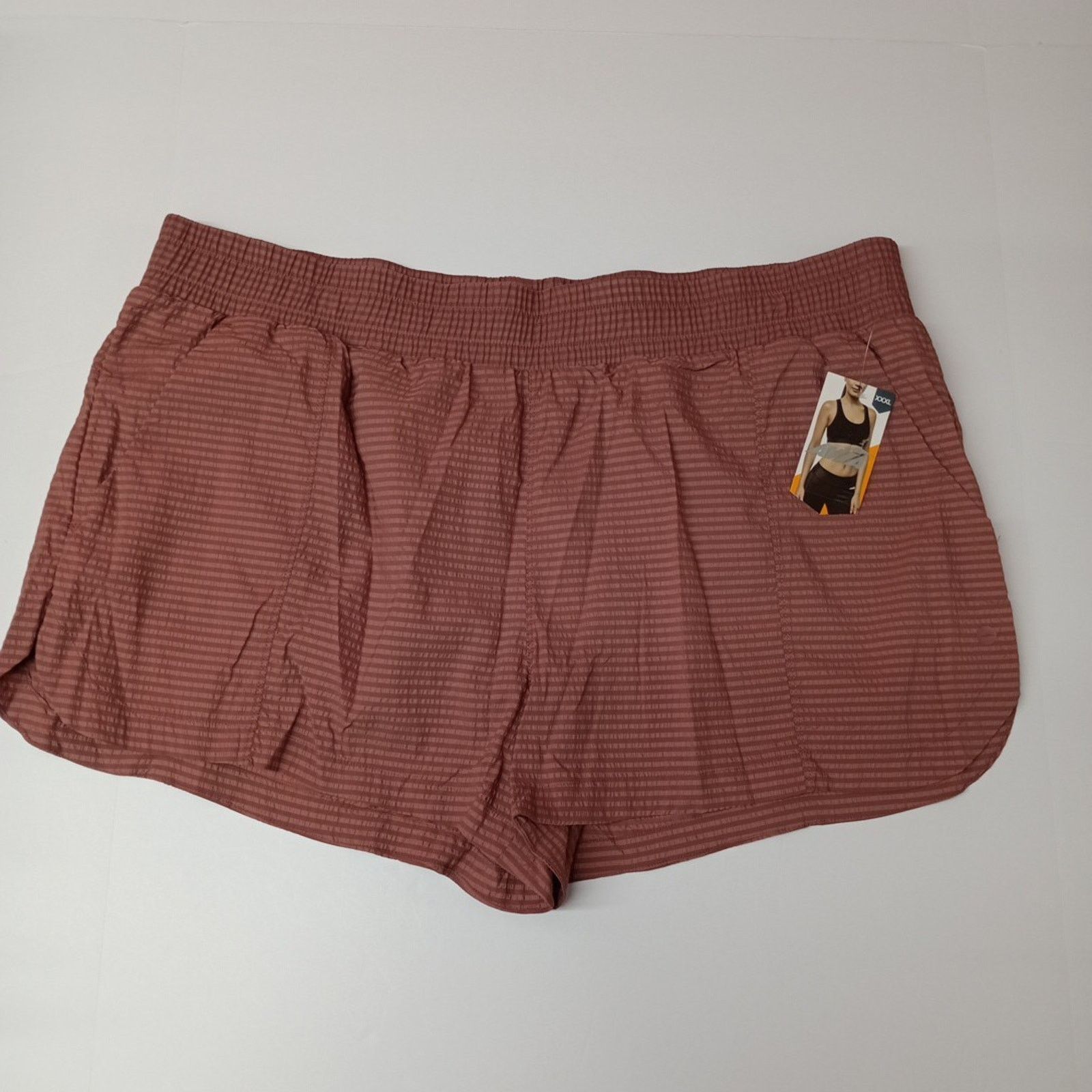 Avia Avia Run Shorts Womens Size 3XL 22 Smokey Rose Pull On Liner Size 42" / US 20 - 1 Thumbnail