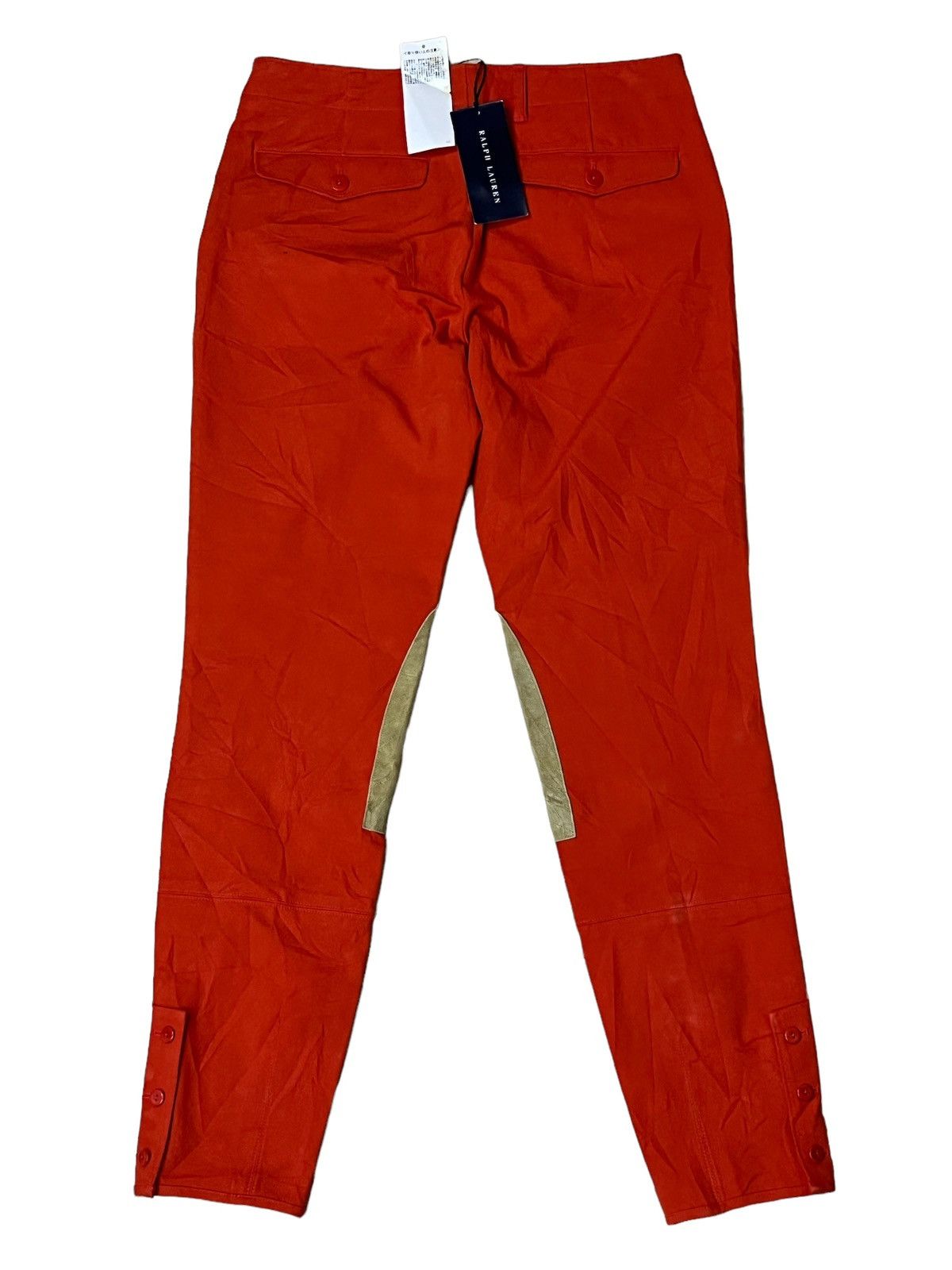 Polo Ralph Lauren NEW🔥RALPH LAUREN WOMEN SUEDE TRIM EQUESTRIAN RIDING PANT Size 30" / US 8 / IT 44 - 2 Thumbnail