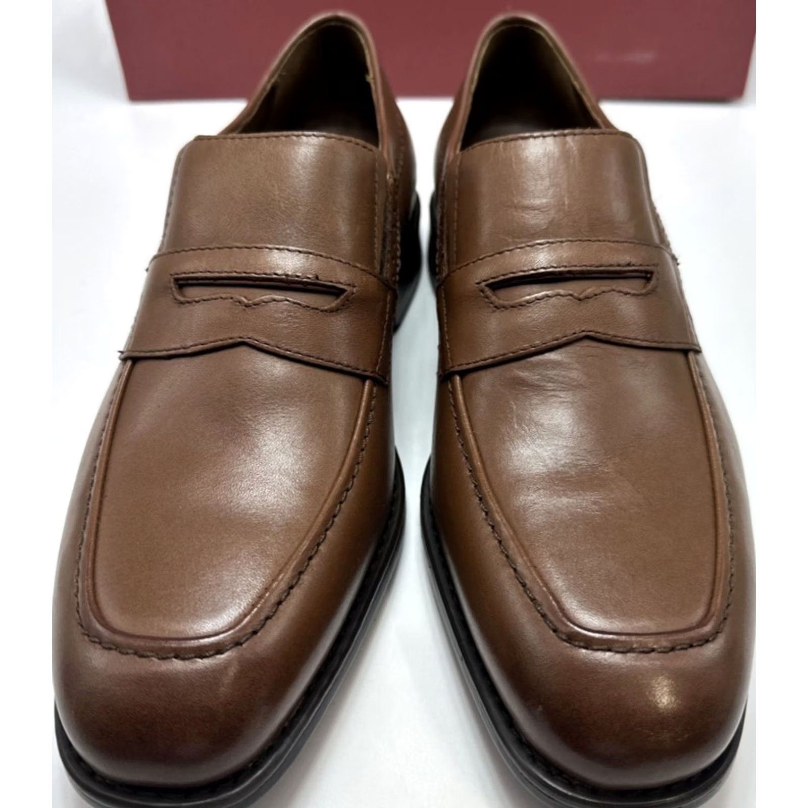 Johnston & Murphy Johnston & Murphy XC4 Maddox Penny Loafer Brown Leather Mens Size 8 M Size US 8 / EU 41 - 3 Thumbnail