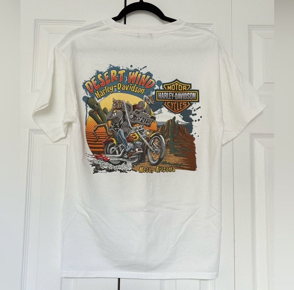 Harley Davidson Harley-Davidson Motorcycles White Short Sleeve Tee Shirt M Size US M / EU 48-50 / 2 - 4 Thumbnail
