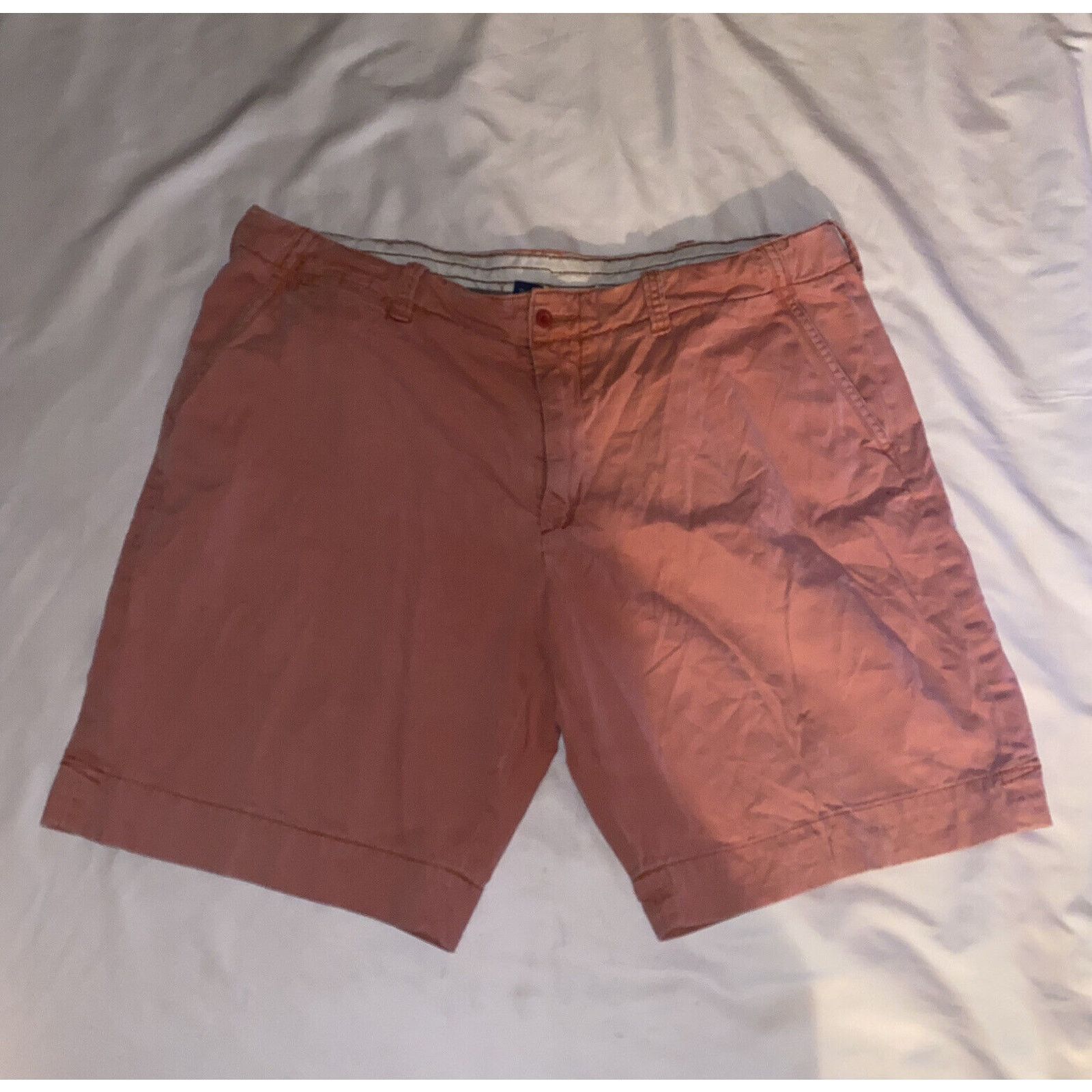 Polo Ralph Lauren Polo Ralph Lauren Drawstring Shorts Size 42 Red Safari Vtg Size US 42 / EU 58 - 2 Thumbnail