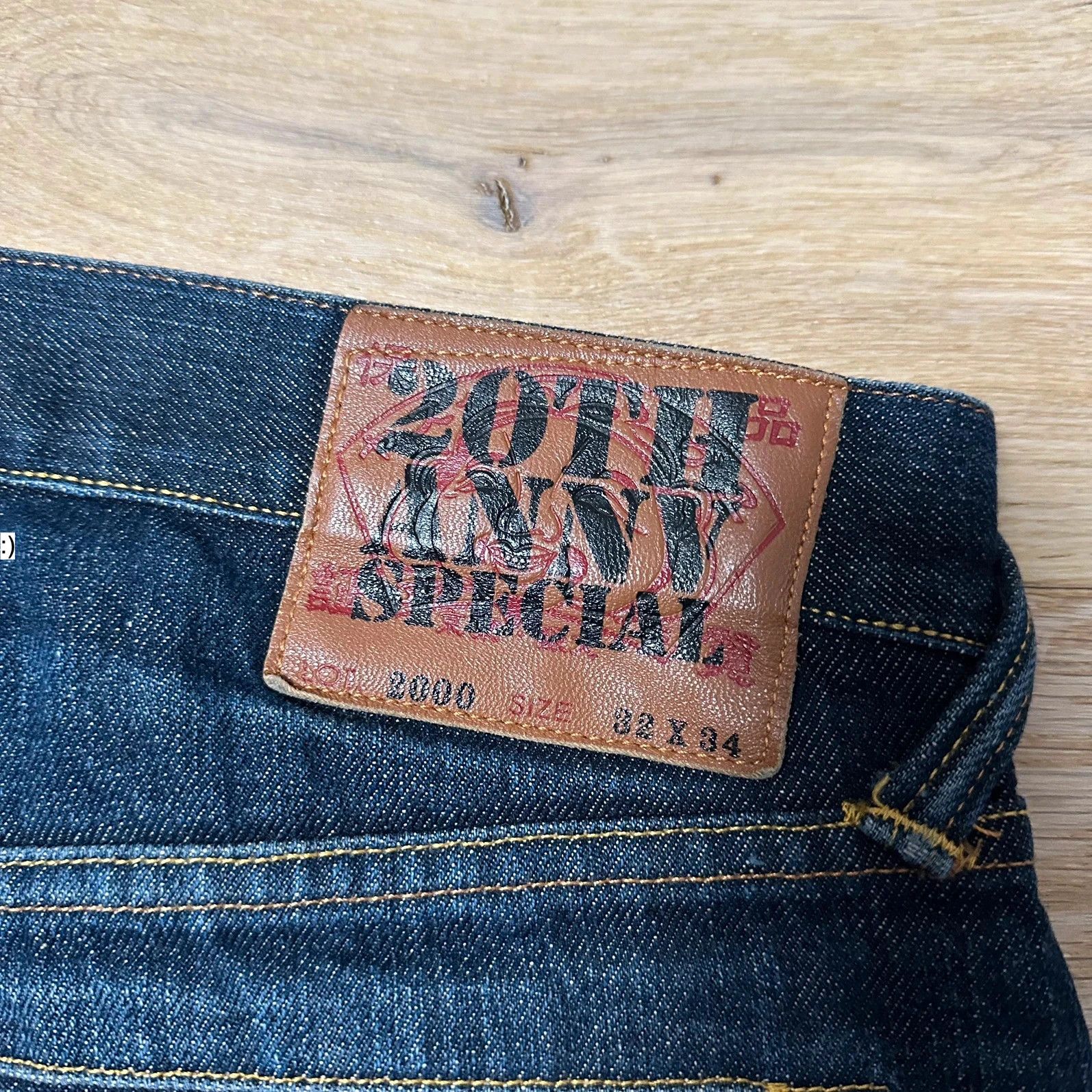 Evisu Jeans Baggy Evisu Daicock 20th Anny Special Embroidery Size US 32 / EU 48 - 3 Thumbnail