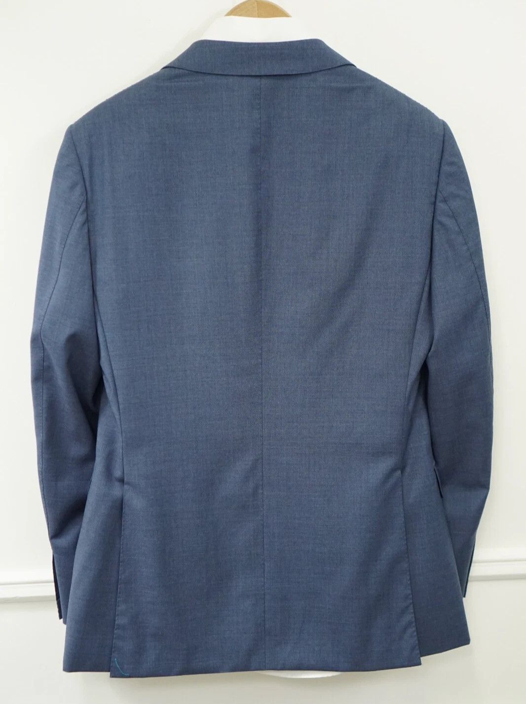 Suitsupply Men Suitsupply Blazer Napoli Pure Wool Blue Reda S110 US38 Size 38R - 2 Thumbnail