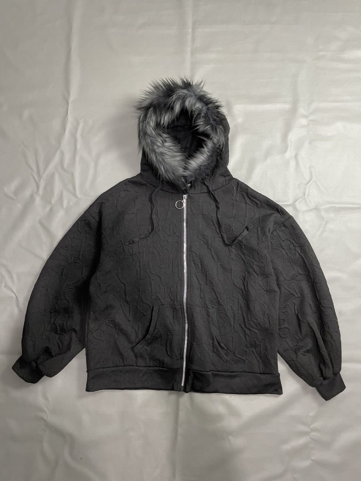 If Six Was Nine Japanese Black fur hoodie baloon sleeve ifsix lgb style Size US M / EU 48-50 / 2 - 1 Thumbnail