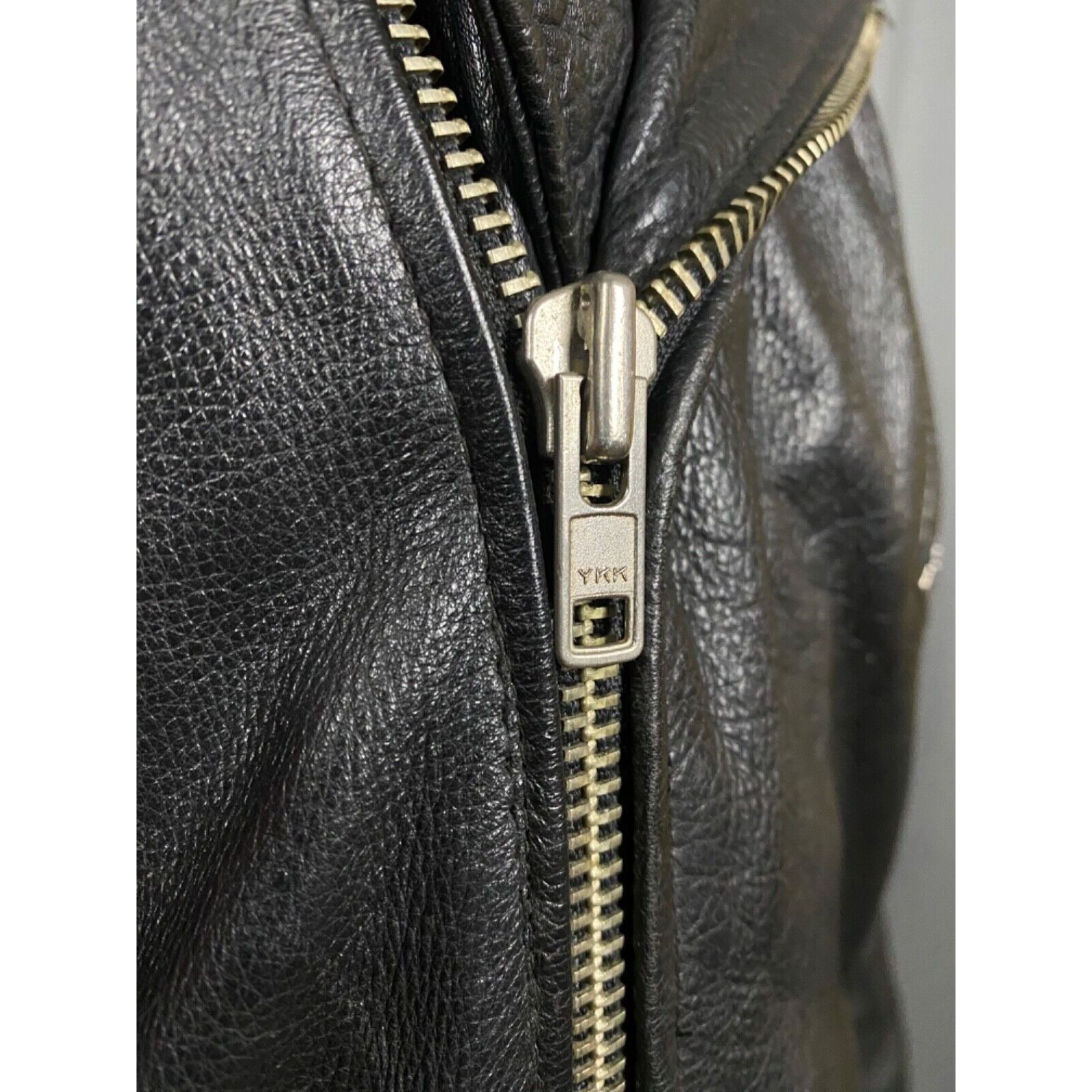 Raf by Raf Simons RARE! Raf Simons VTG Men's Black Leather Biker Jacket Size L Size US L / EU 52-54 / 3 - 2 Thumbnail