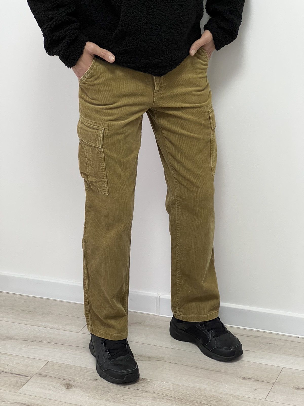 Designer × Polo Ralph Lauren × Vintage Vintage Polo Ralph Lauren Velvet Cargo Pants Jeans Denim Size US 30 / EU 46 - 4 Thumbnail
