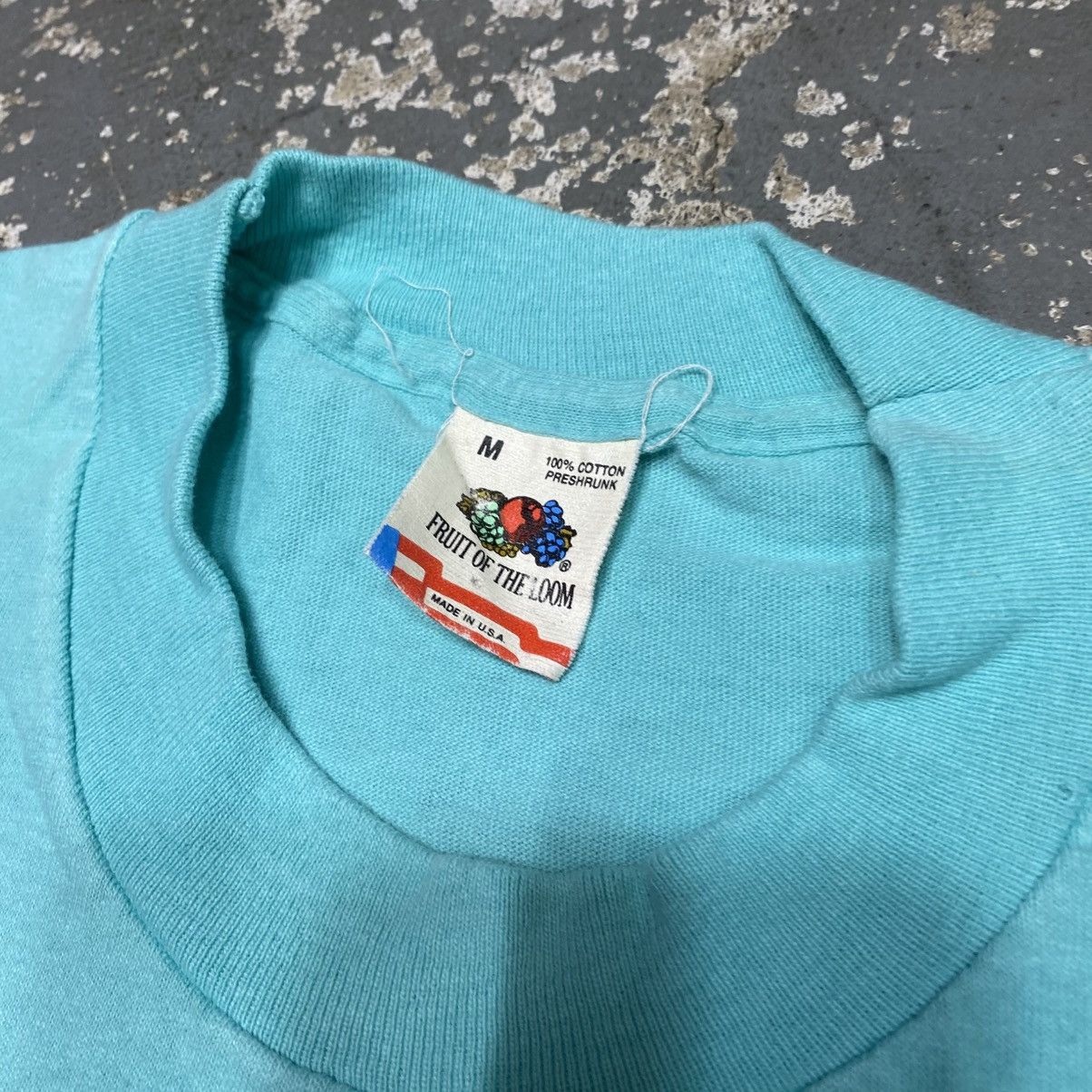 Japanese Brand × Vintage Vintage Myrtle Beach Palm Tree Trees Blue Tshirt 1989 Size US M / EU 48-50 / 2 - 4 Thumbnail