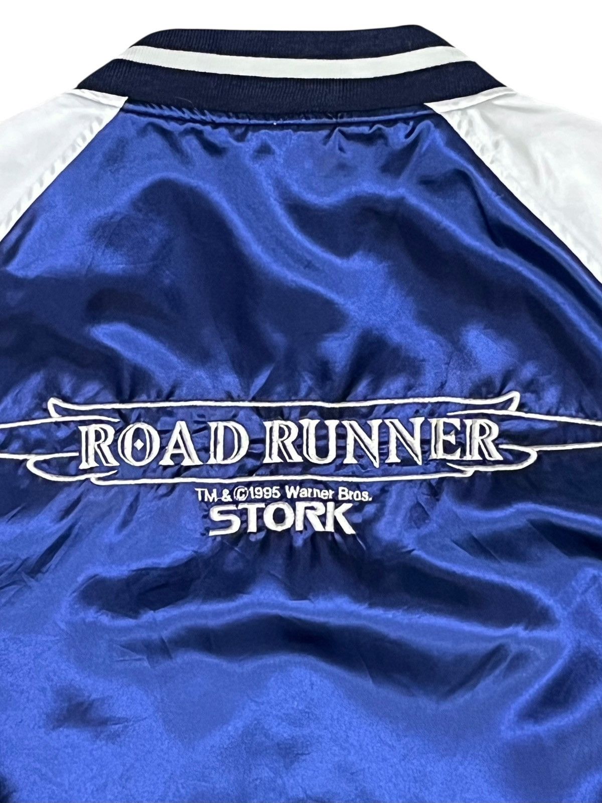 🔥Vintage 1995 ROADRUNNER Varsity Jacket TM & Warner Bros