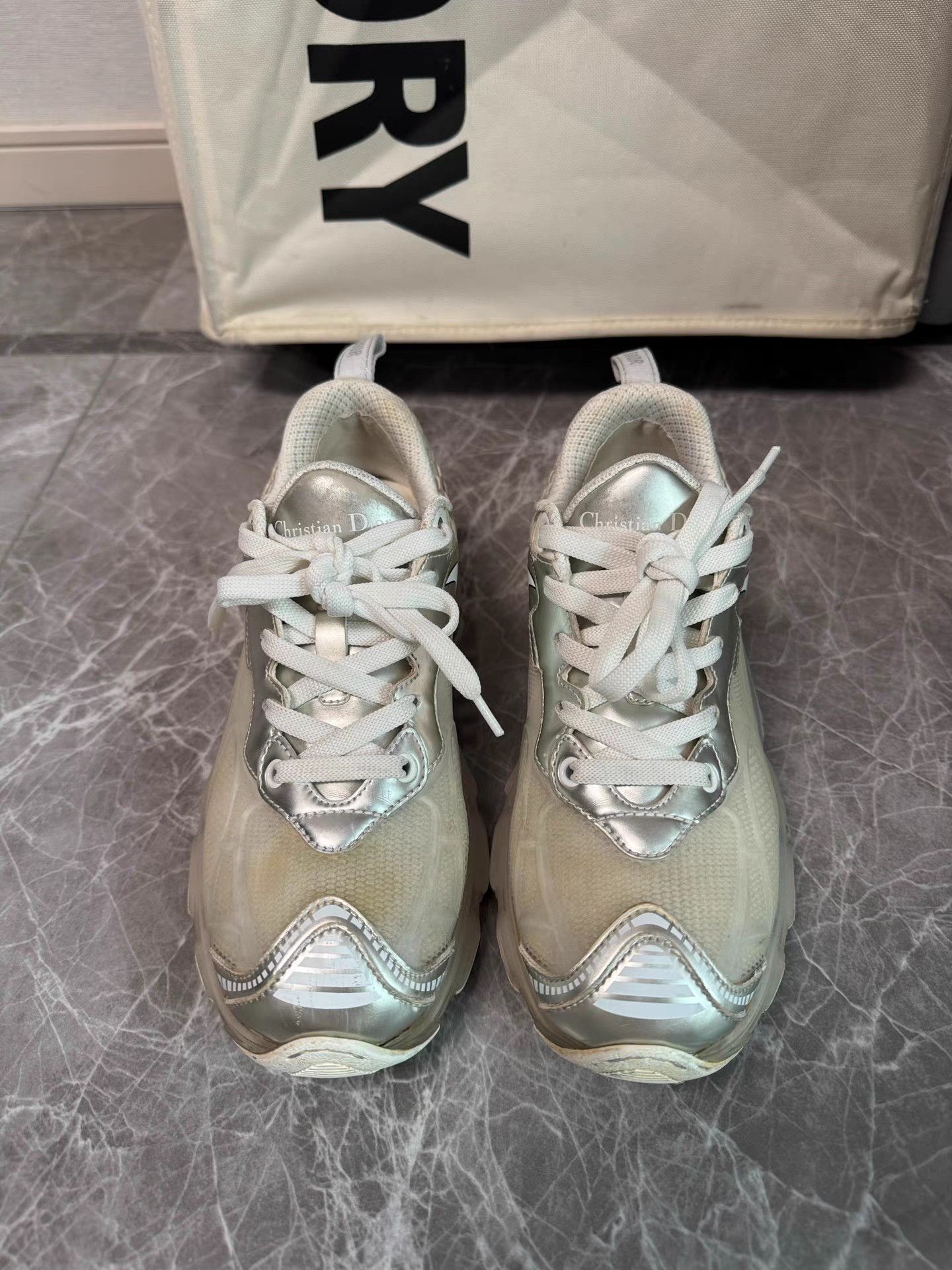 Dior Dior Women's Sneakers K6 Size US 6.5 / IT 36.5 - 4 Thumbnail