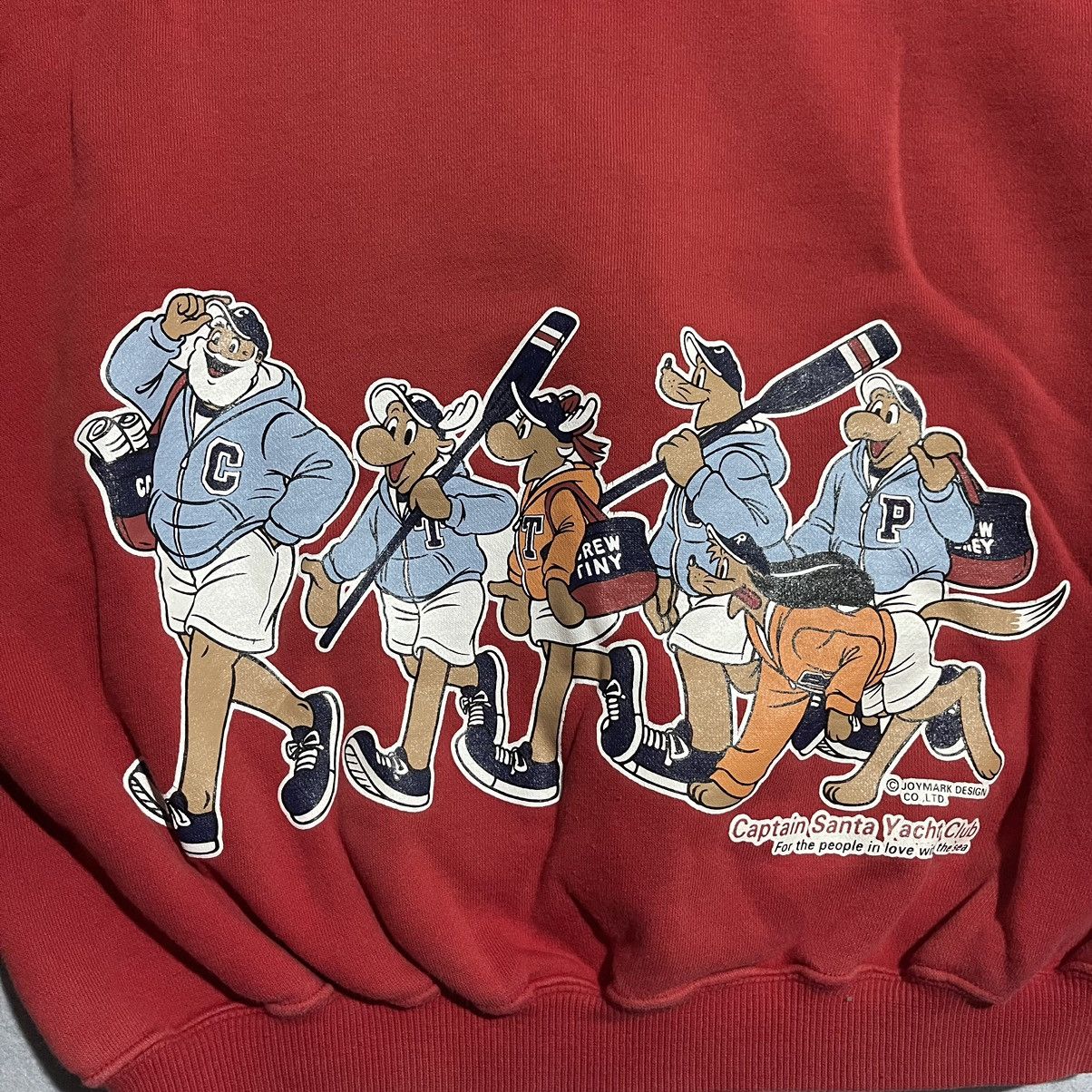 Vintage Vintage 90s Captain Santa Joymark Design Cartoon Zip Hoodie Size US M / EU 48-50 / 2 - 7 Thumbnail