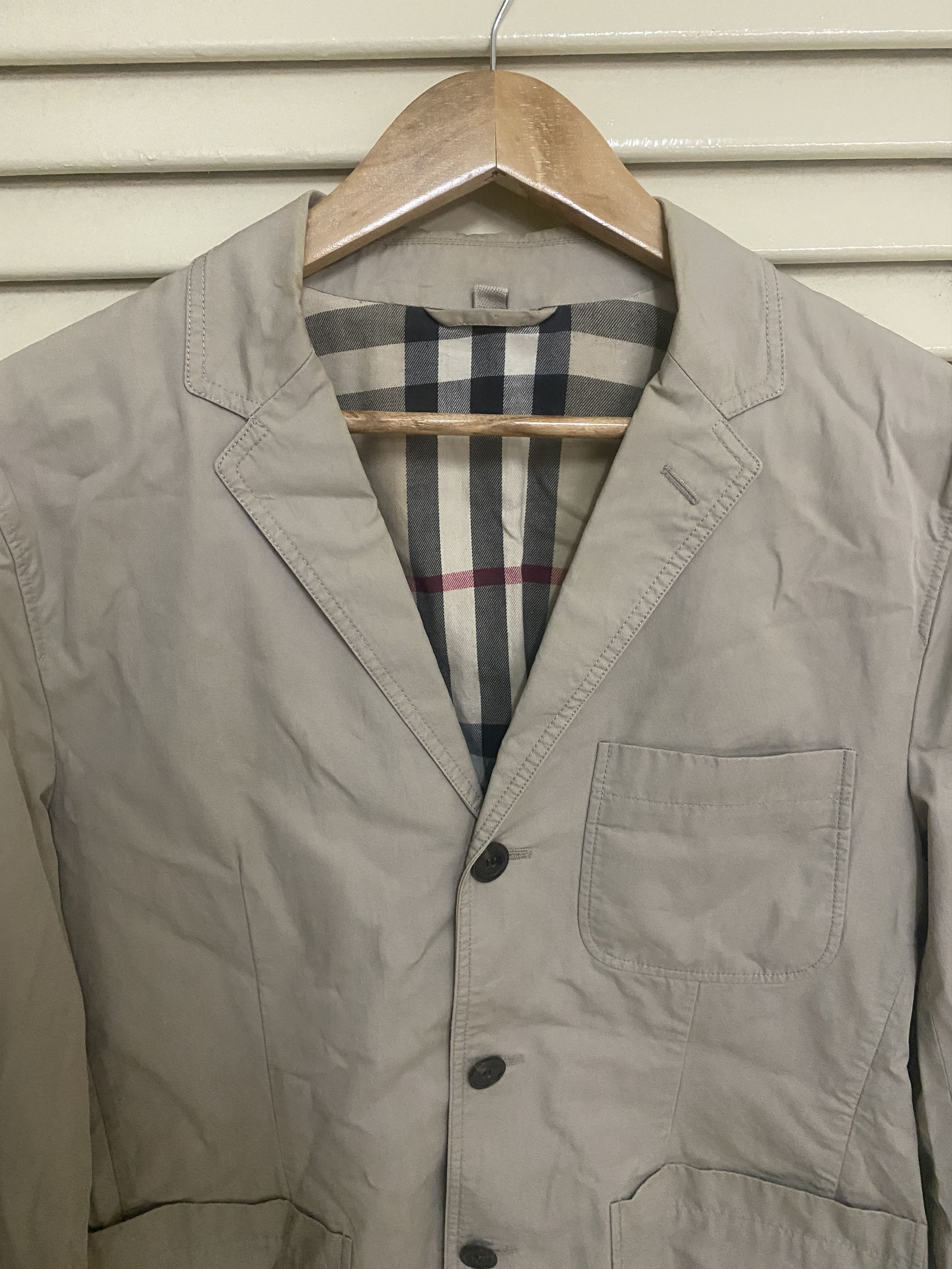 Burberry Burberry Brit Nova Check Blazer Size US S / EU 44-46 / 1 - 3 Thumbnail