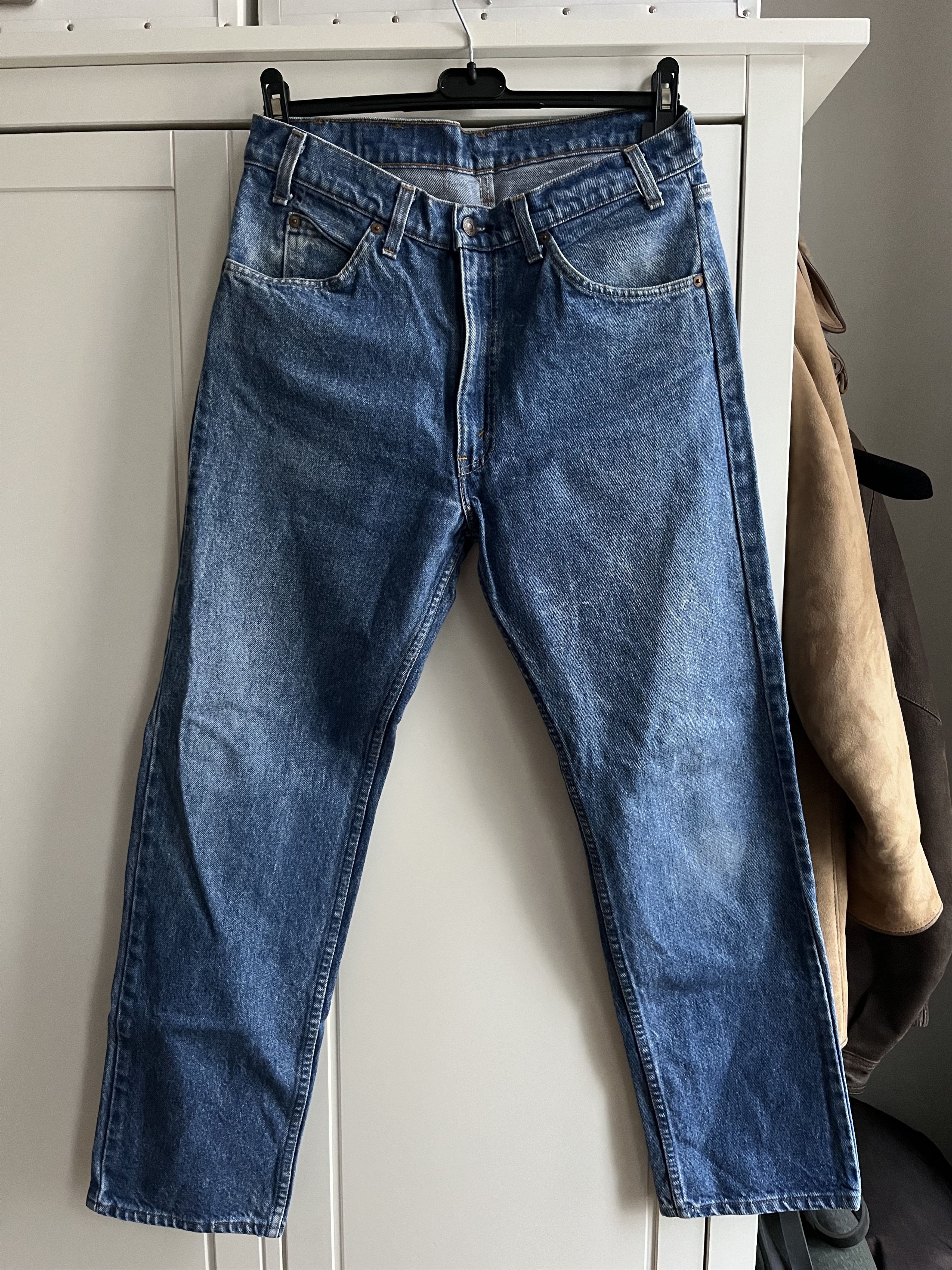 Levi's Vintage Levis 505 Jeans, Made In USA, W34 (=W32 heute), L30 Size US 34 / EU 50 - 1 Thumbnail