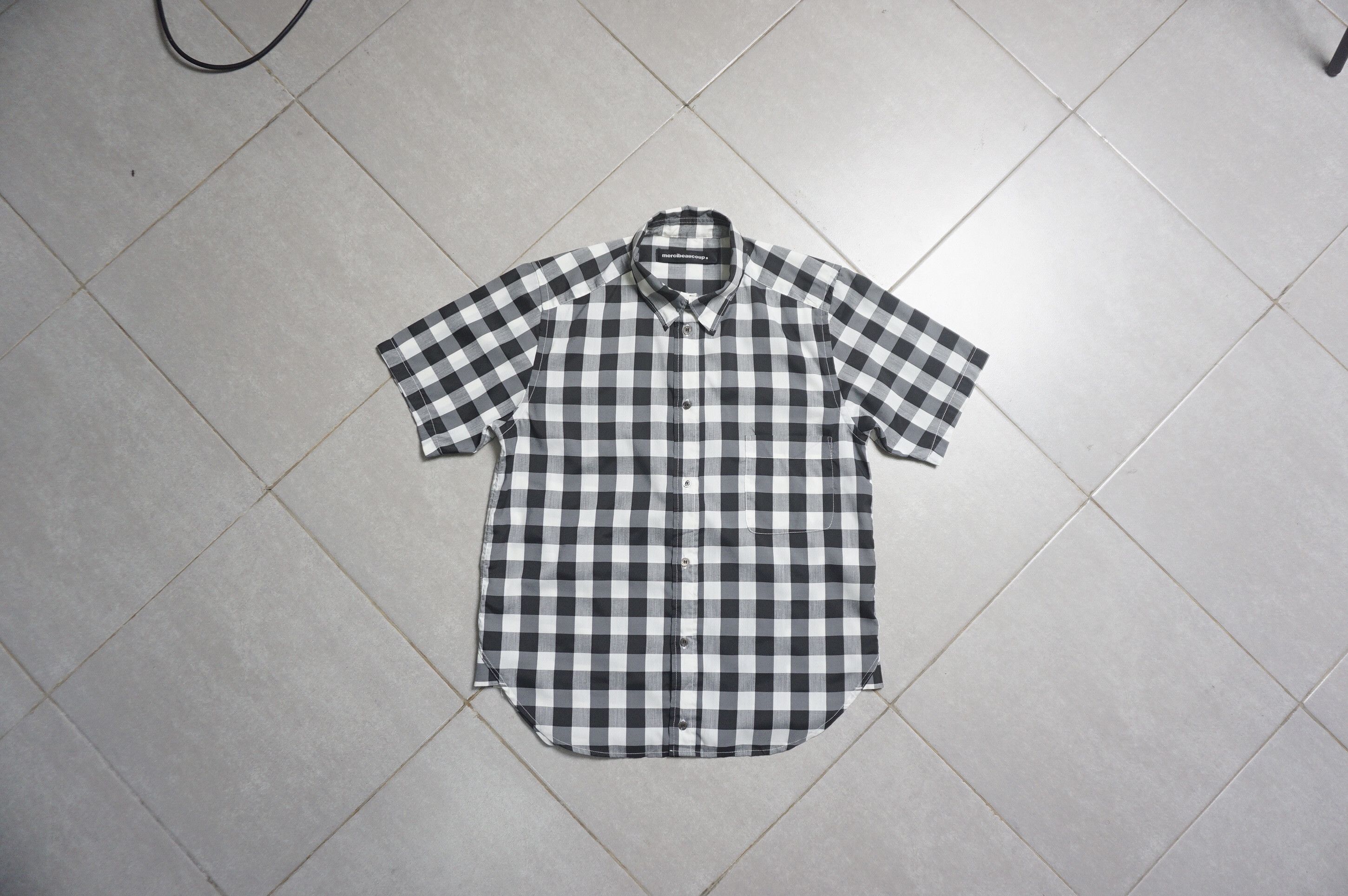Mercibeaucoup plaid shirt