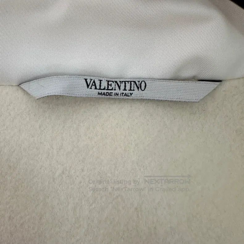 Valentino Valentino Solid color fleece zip jacket jacket coat Size US S / EU 44-46 / 1 - 5 Thumbnail