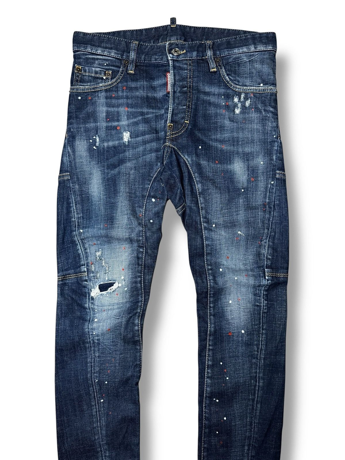 Dsquared2 Luxury Drip Dsquared2 Jeans pants distressed hype y2k opium Size US 30 / EU 46 - 3 Thumbnail