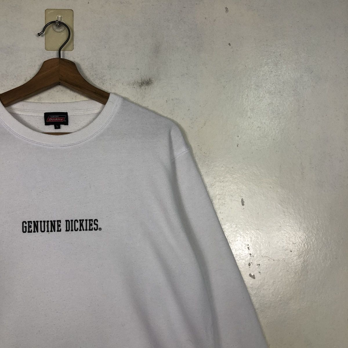 Japanese Brand 📌Vintage Sweatshirt Crewneck Worker Dickies Single Pocket Size US L / EU 52-54 / 3 - 8 Thumbnail