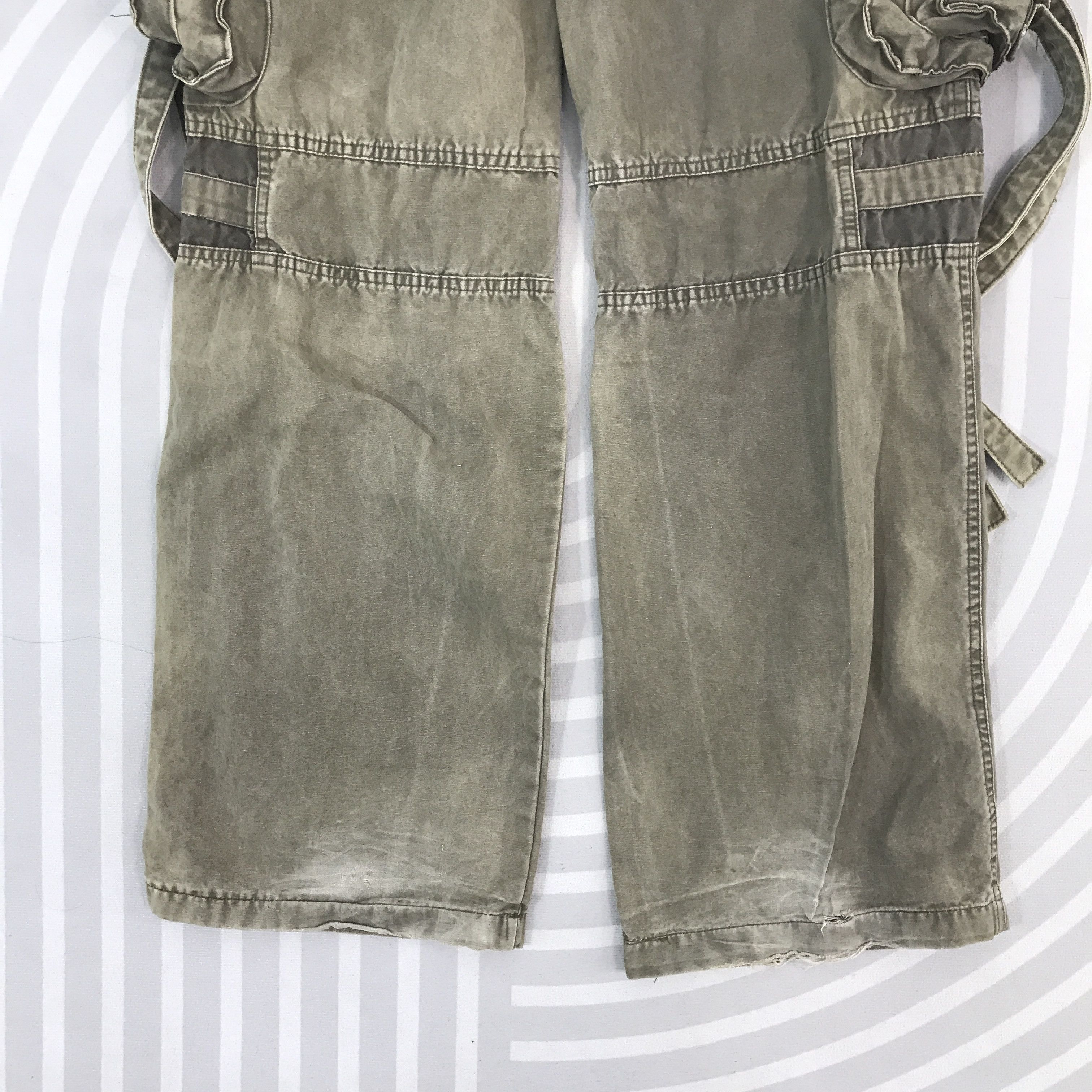 Japanese Brand Vintage Blue luis Cargo Tactical pocket Bondage Pants Size US 27 - 6 Thumbnail