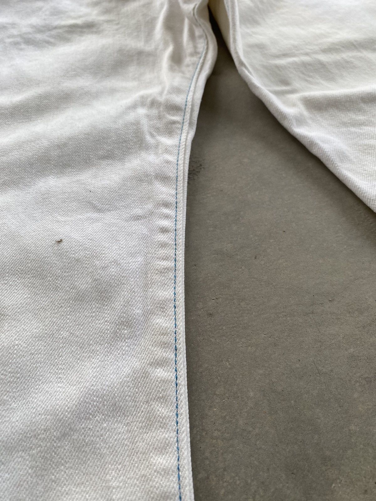 Japanese Brand × Vintage JAPAN BLUE WHITE SELVEDGE DENIM Size US 33 - 6 Thumbnail