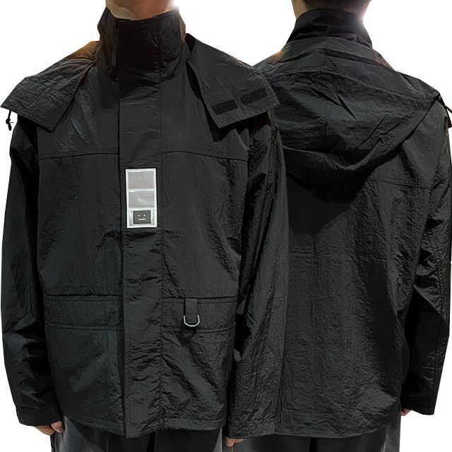Acne Studios Acne Studios Mayland Face Hooded Jacket | Grailed