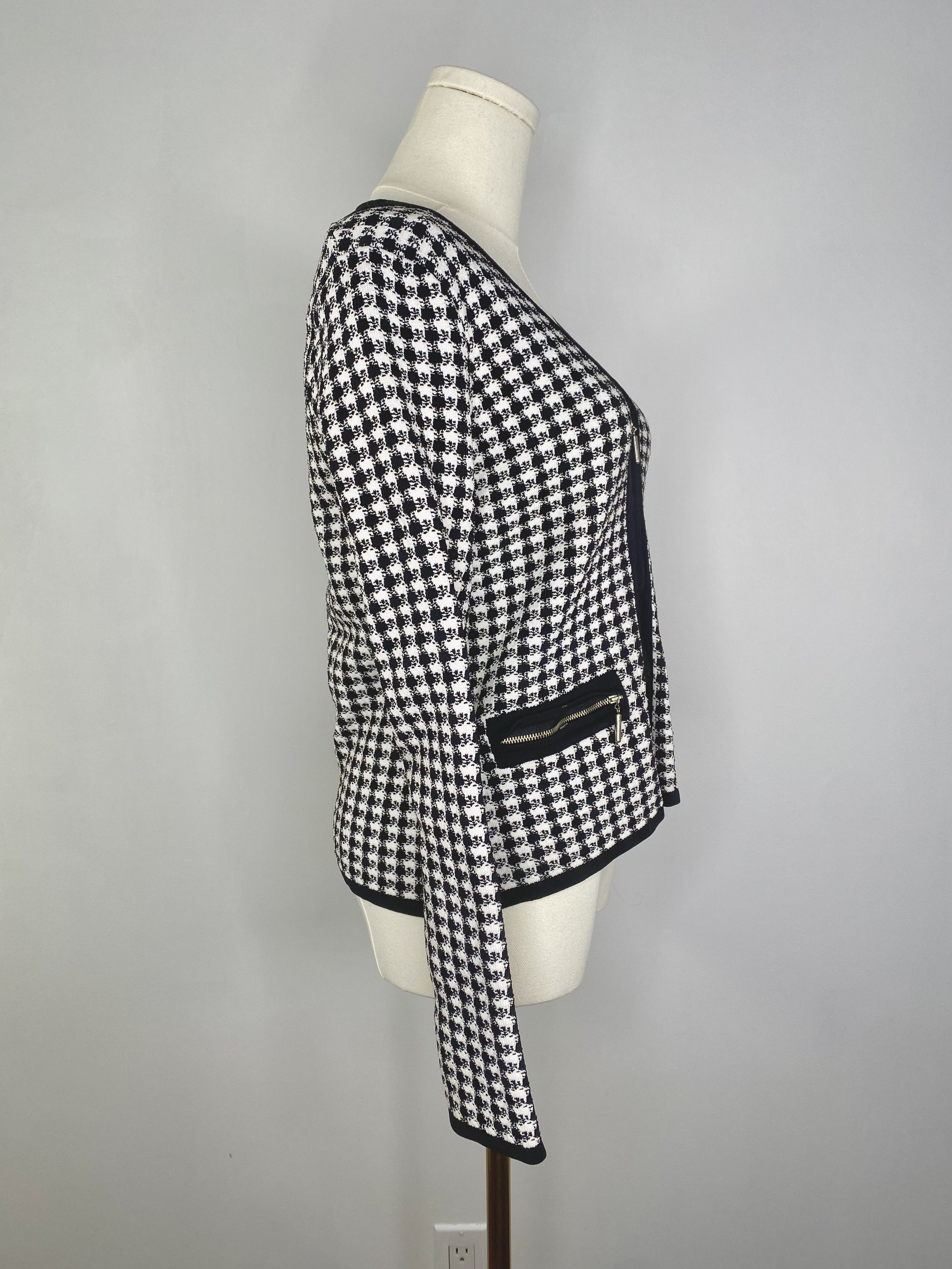 Vintage Grace Danie Lewis - Houndstooth Jacket Size M / US 6-8 / IT 42-44 - 5 Thumbnail